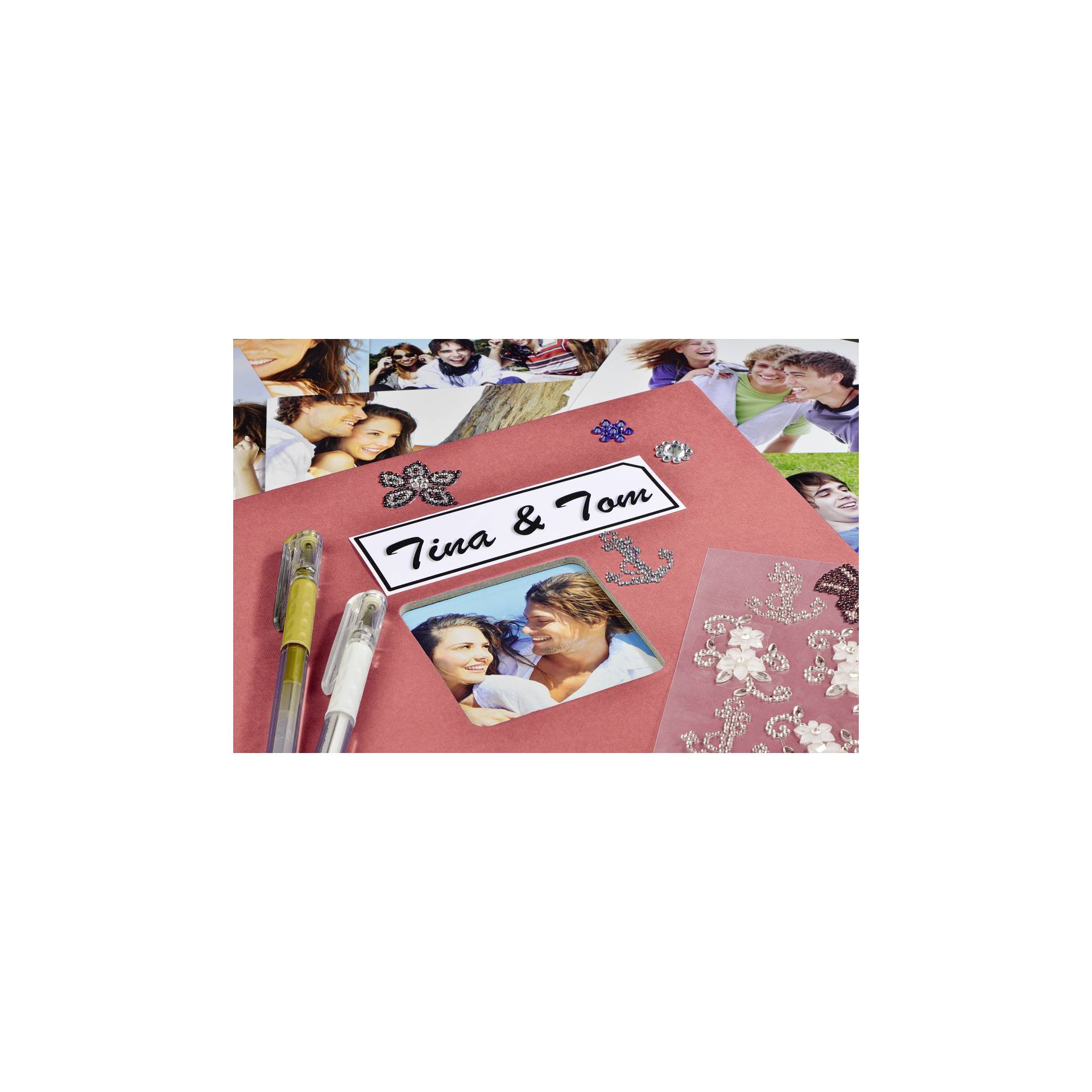 Hama  Fine Art  spirale flamingo 24x17 50 pagine nere 2555