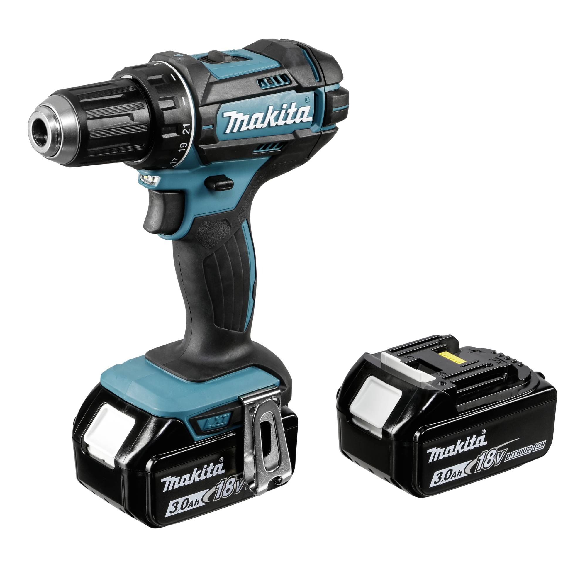 Makita DDF482RFJ 18V 2x BL1830B Trapano avvitatore a batteri