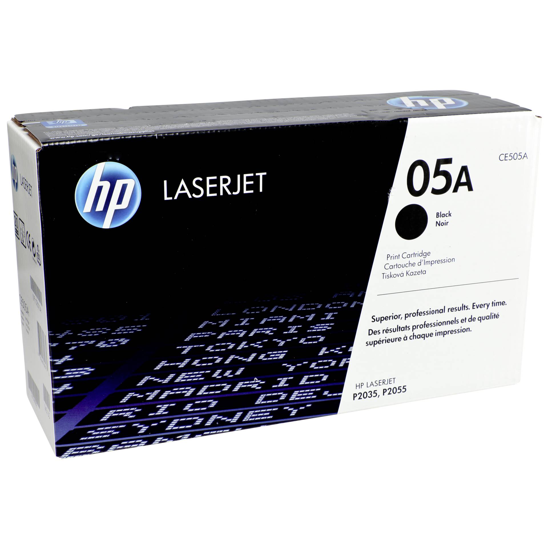 HP cartuccia CE 505 A nero