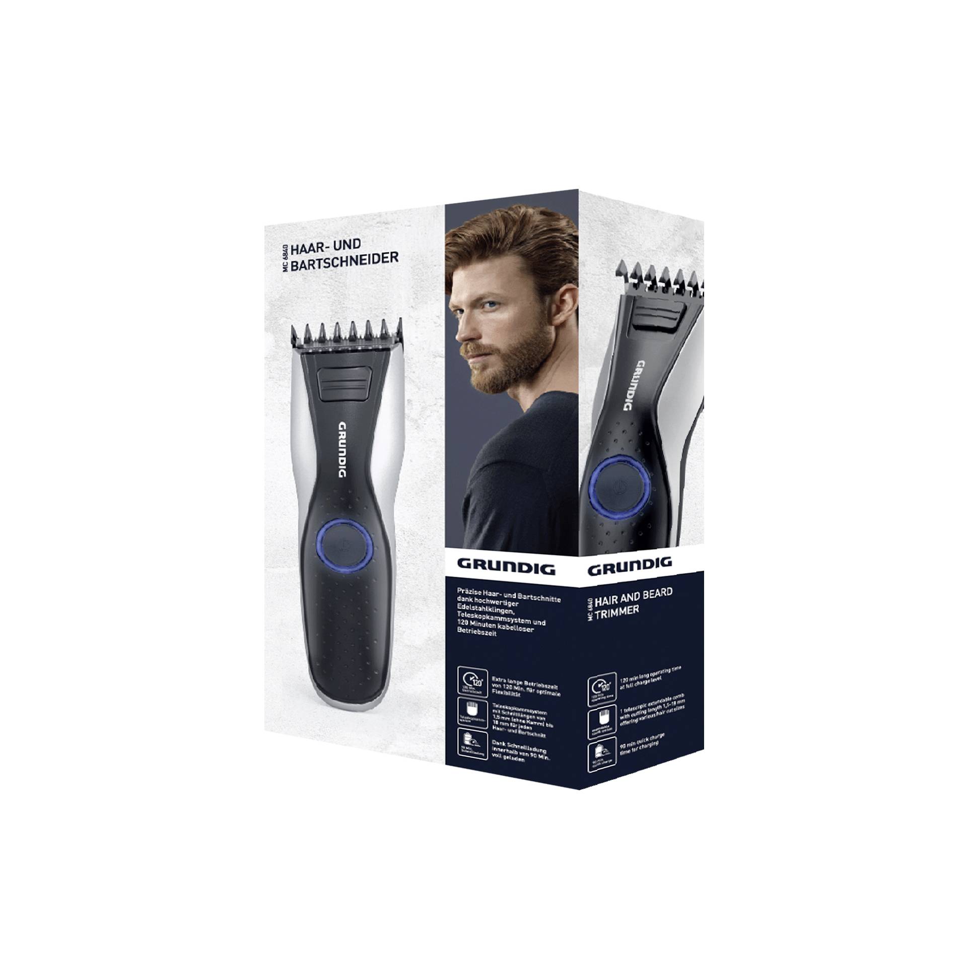 Grundig MC 6840 Tagliacapelli e barba