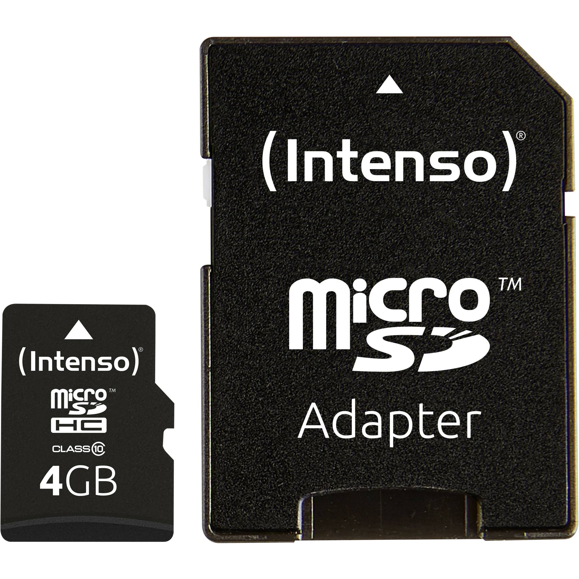 Intenso microSDHC            4GB Class 10