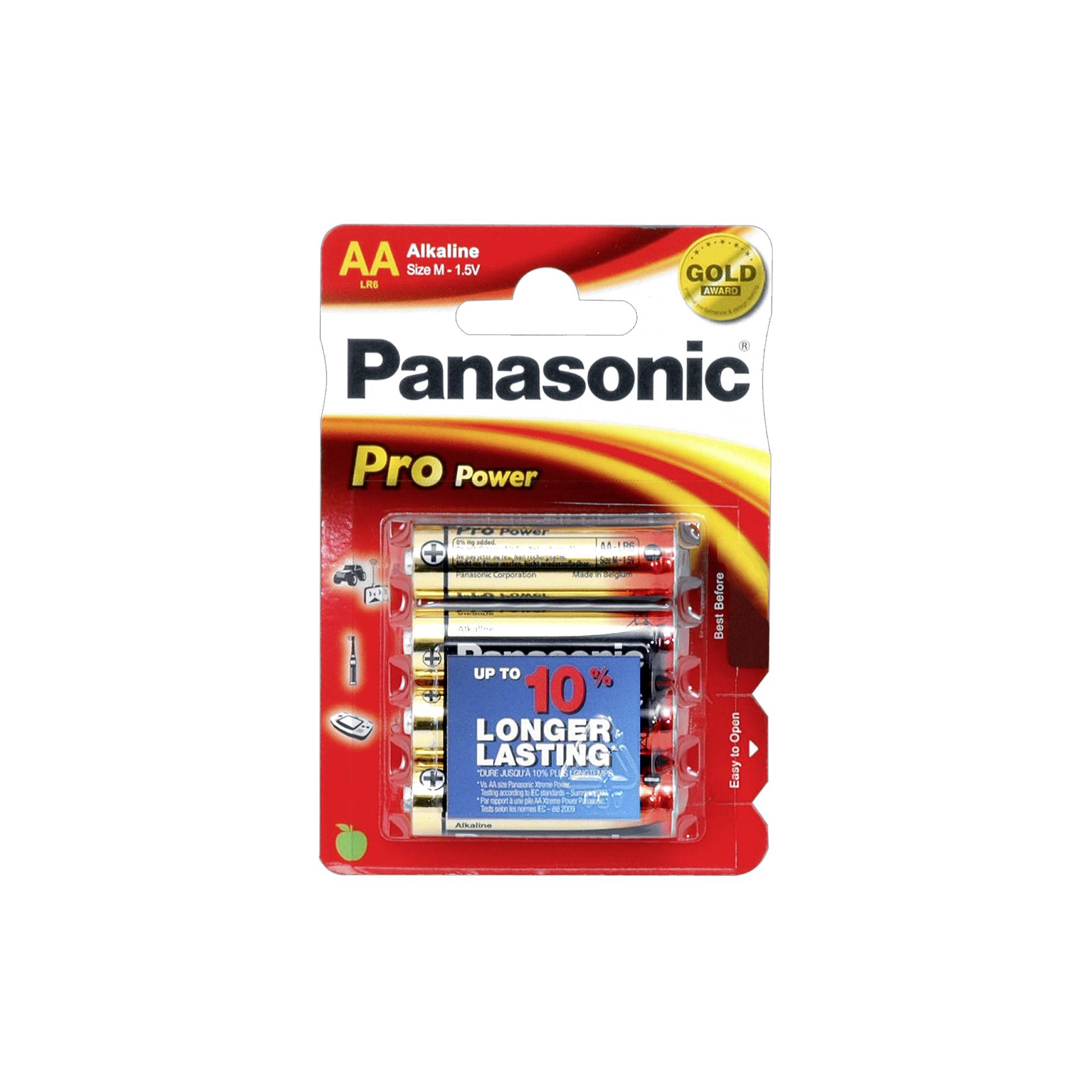 1x4 Panasonic Pro Power LR 6 Mignon AA 2