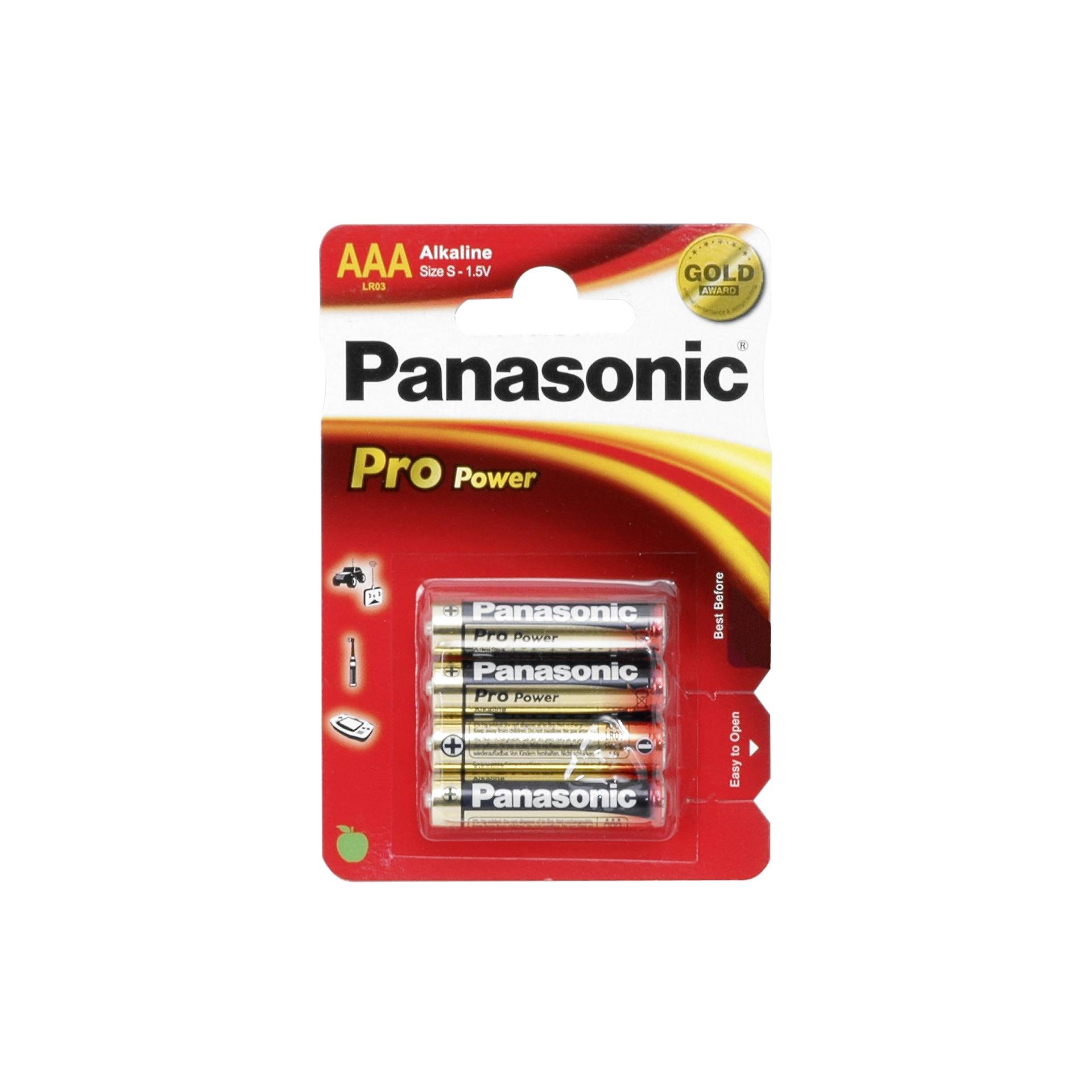 1x4 Panasonic Pro Power LR 03 Micro AAA