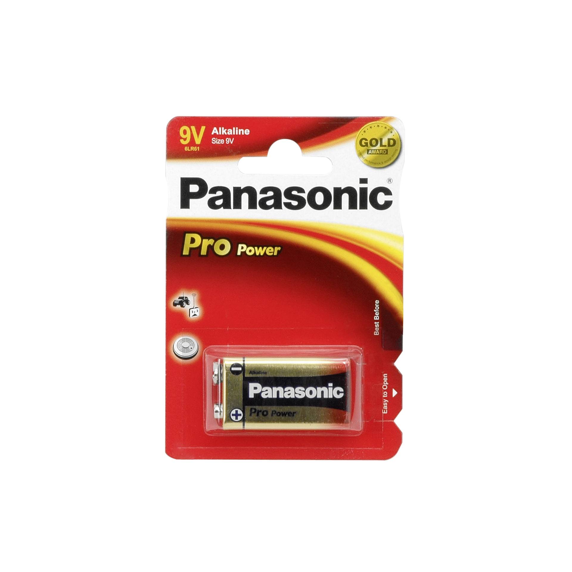 1 Panasonic Pro Power 6 LR 61 9V-Block