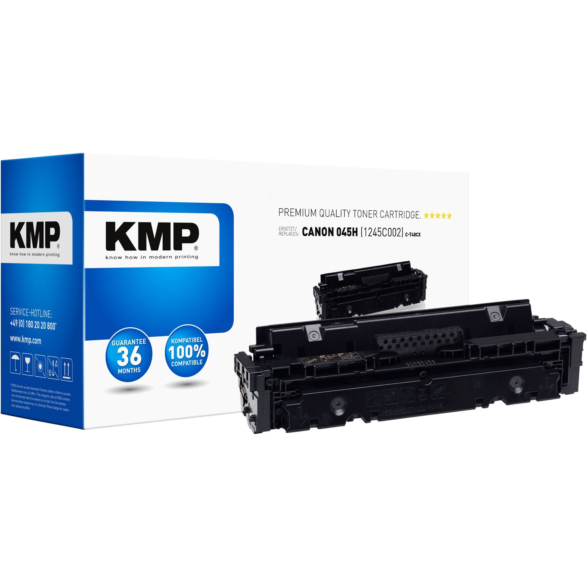 KMP C-T40CX cartuccia ciano compatibile con Canon 045 H