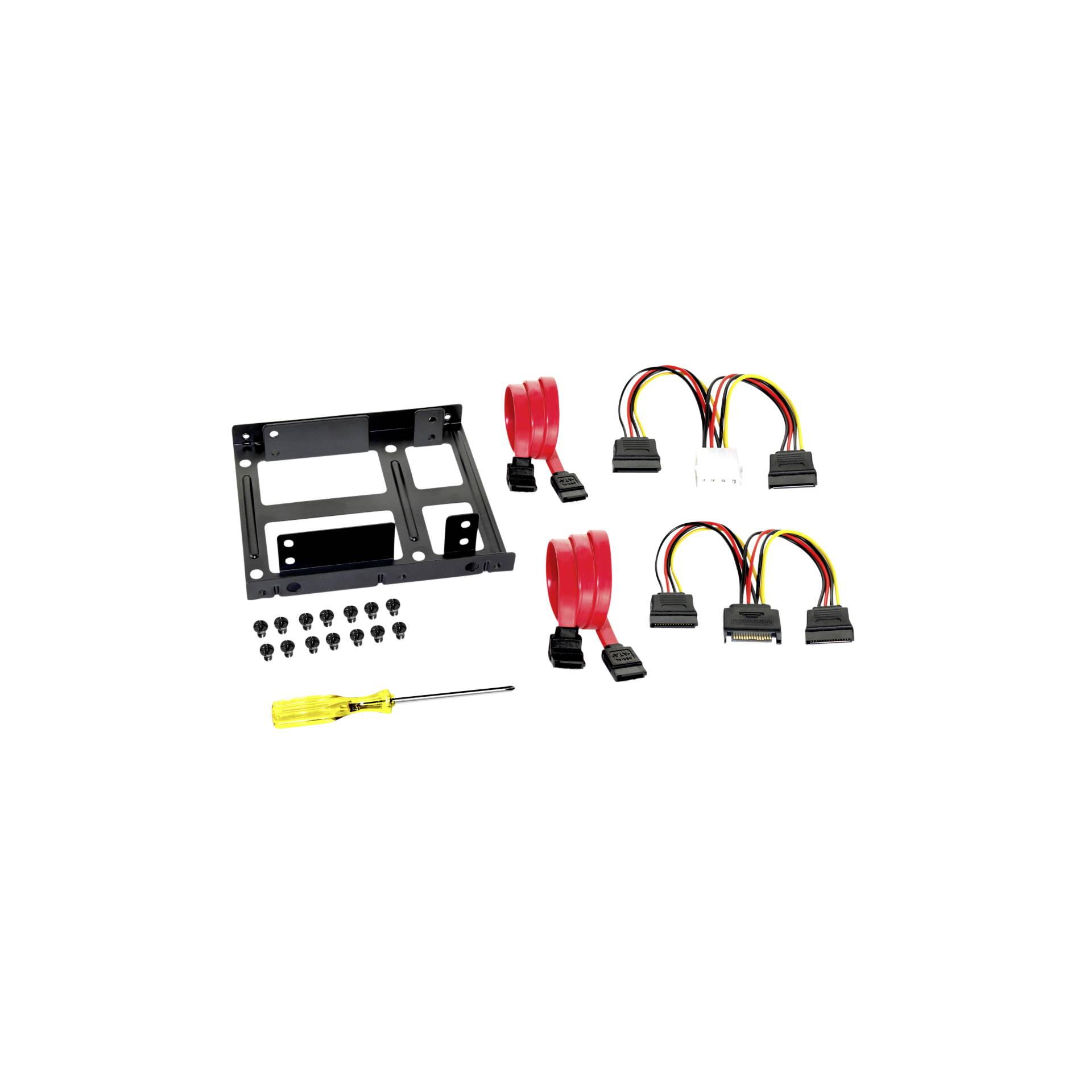 FANTEC kit di montaggio 2 x 2,5 HDD SSD