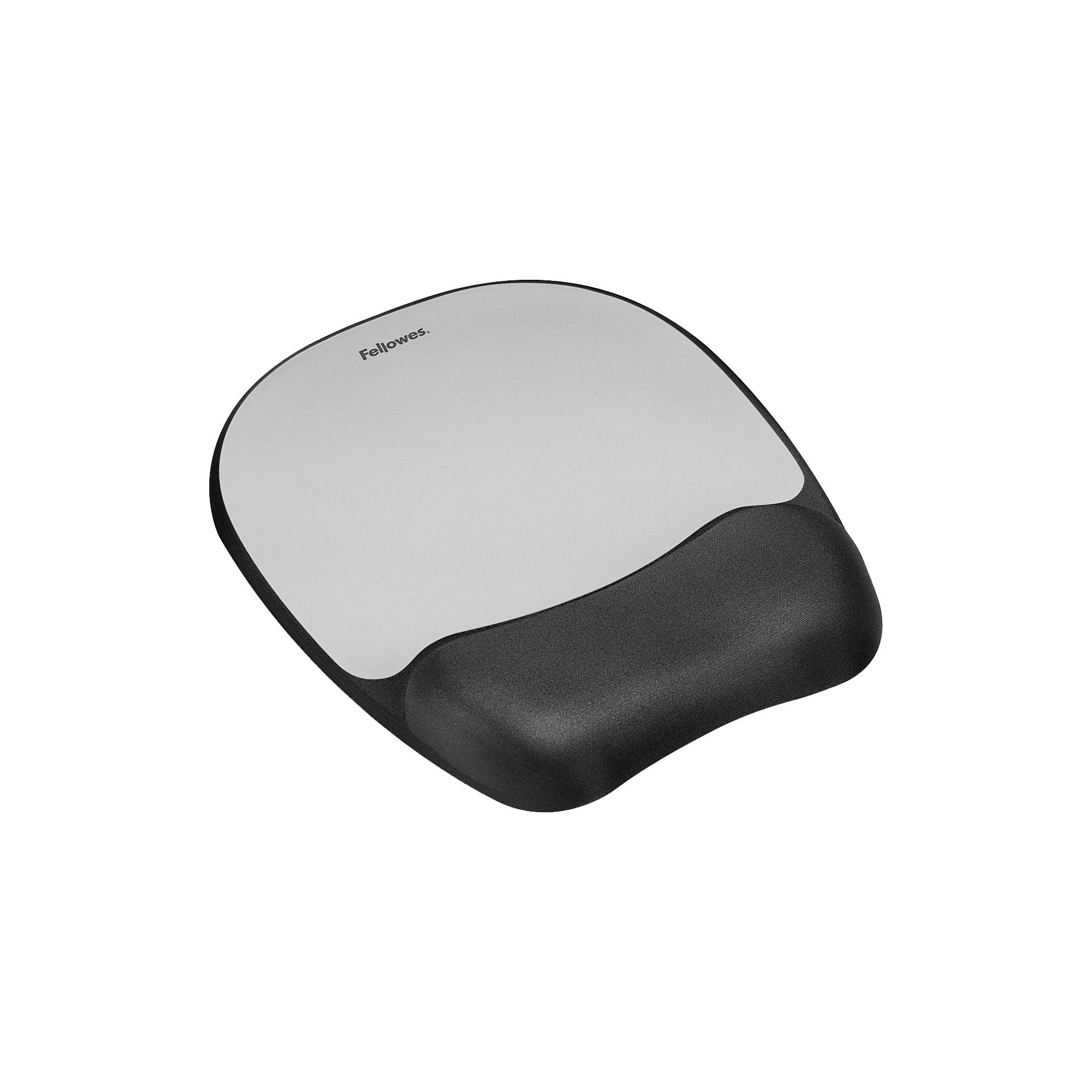 Fellowes Memory Foam tappetino mouse con poggiapolsi nero