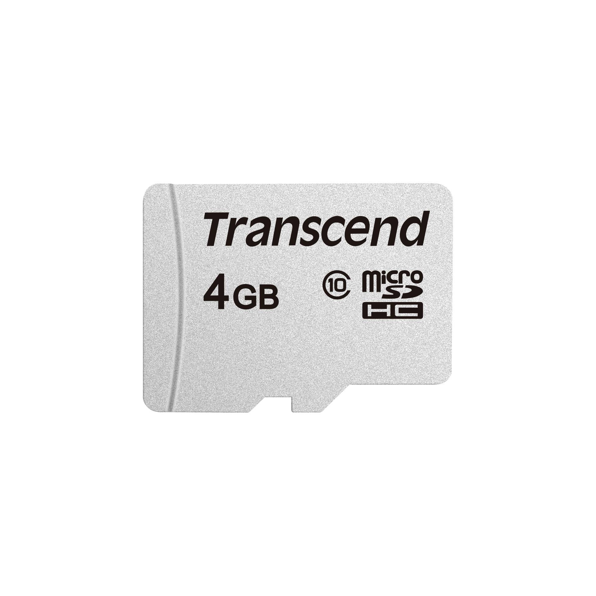 Transcend microSDHC 300S     4GB Class 10