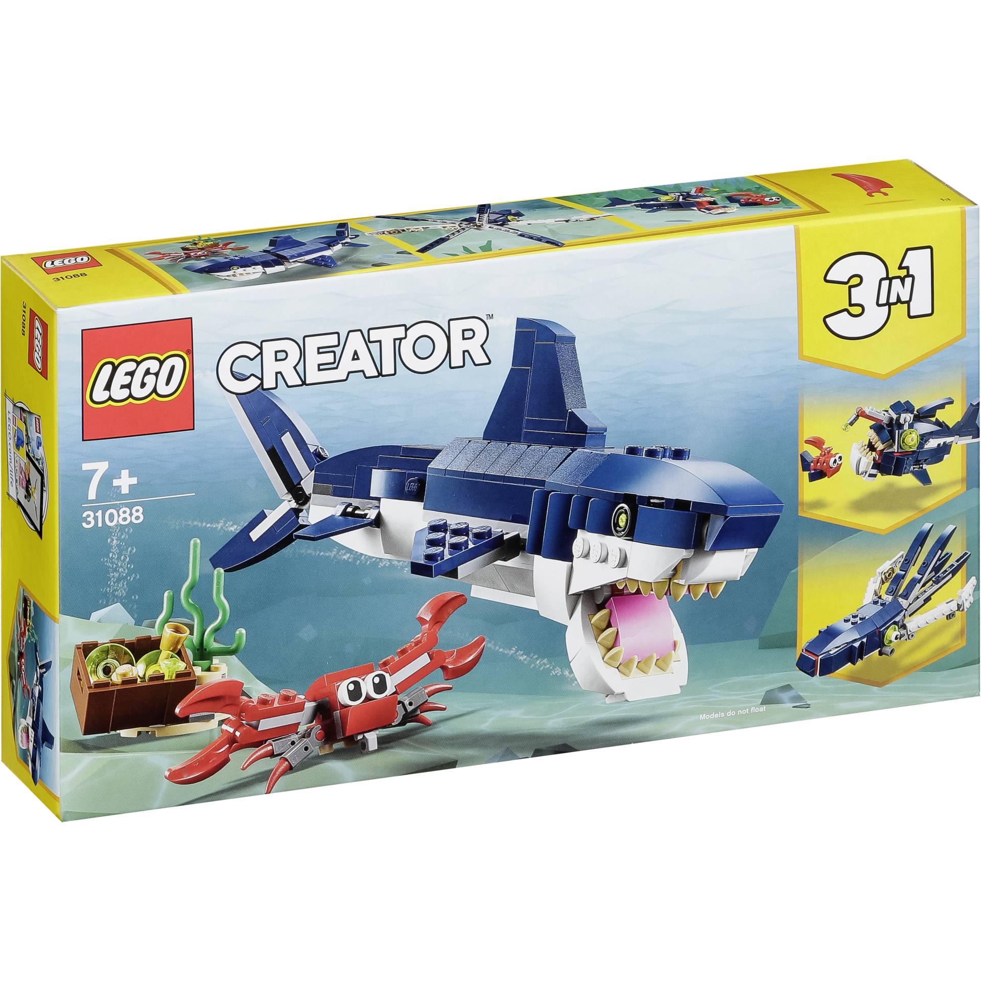LEGO Creator 31088 Creature degli abissi