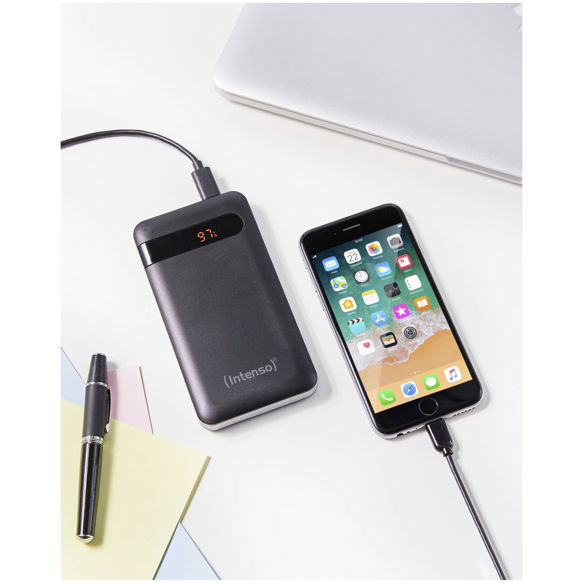 Intenso Powerbank PD10000 Power Delivery 10000 mAh nero