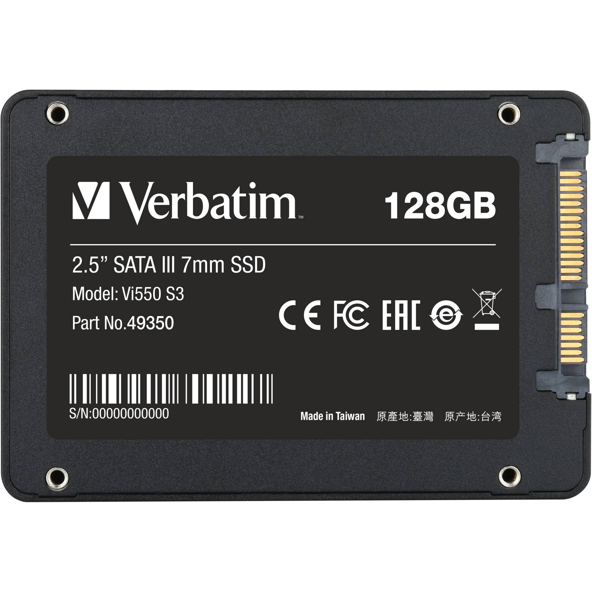 Verbatim Vi550 2,5  SSD    128GB SATA III
