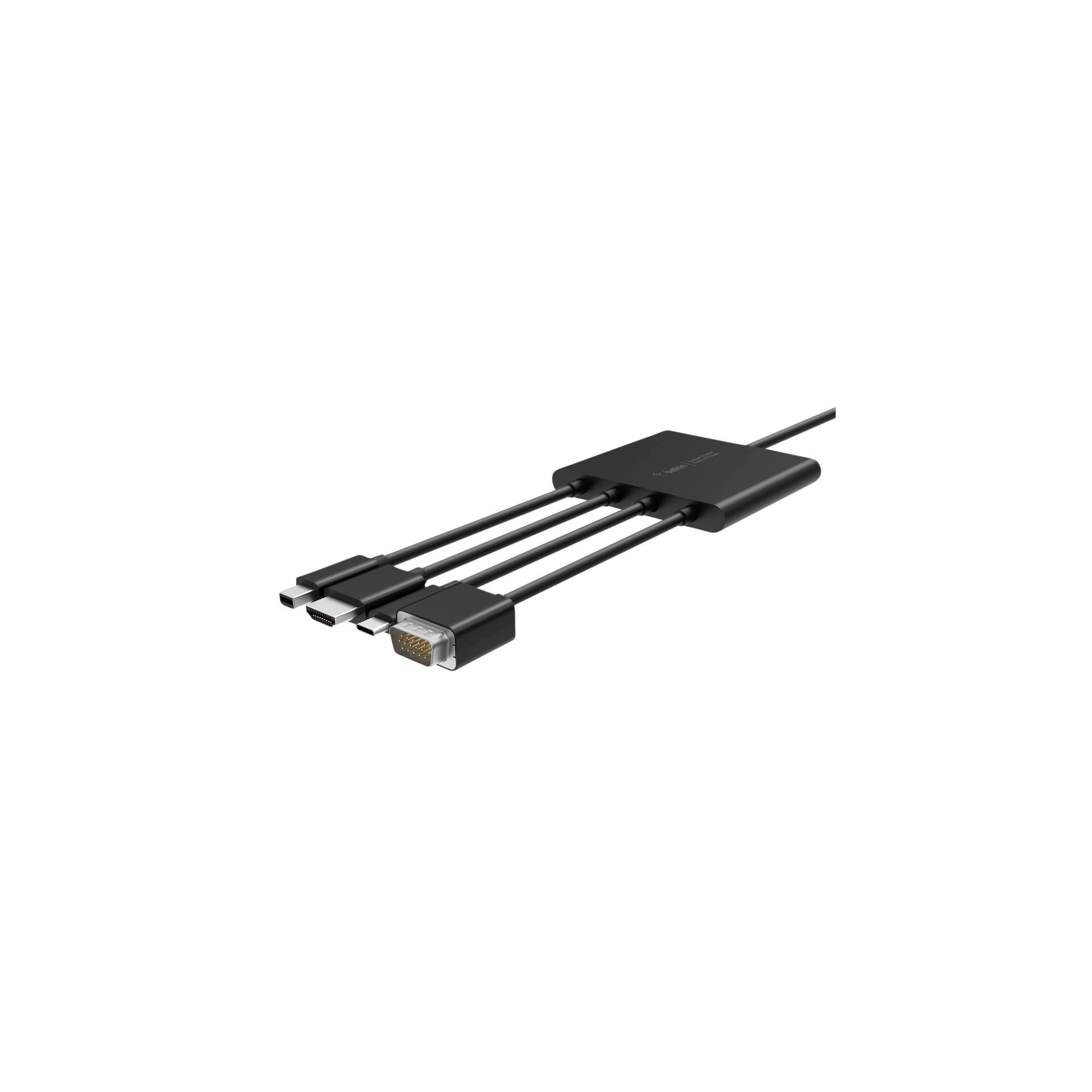 Belkin Digitaler Multiport Adatt Mini-DPP,HDMI,USB-C,VGA a H