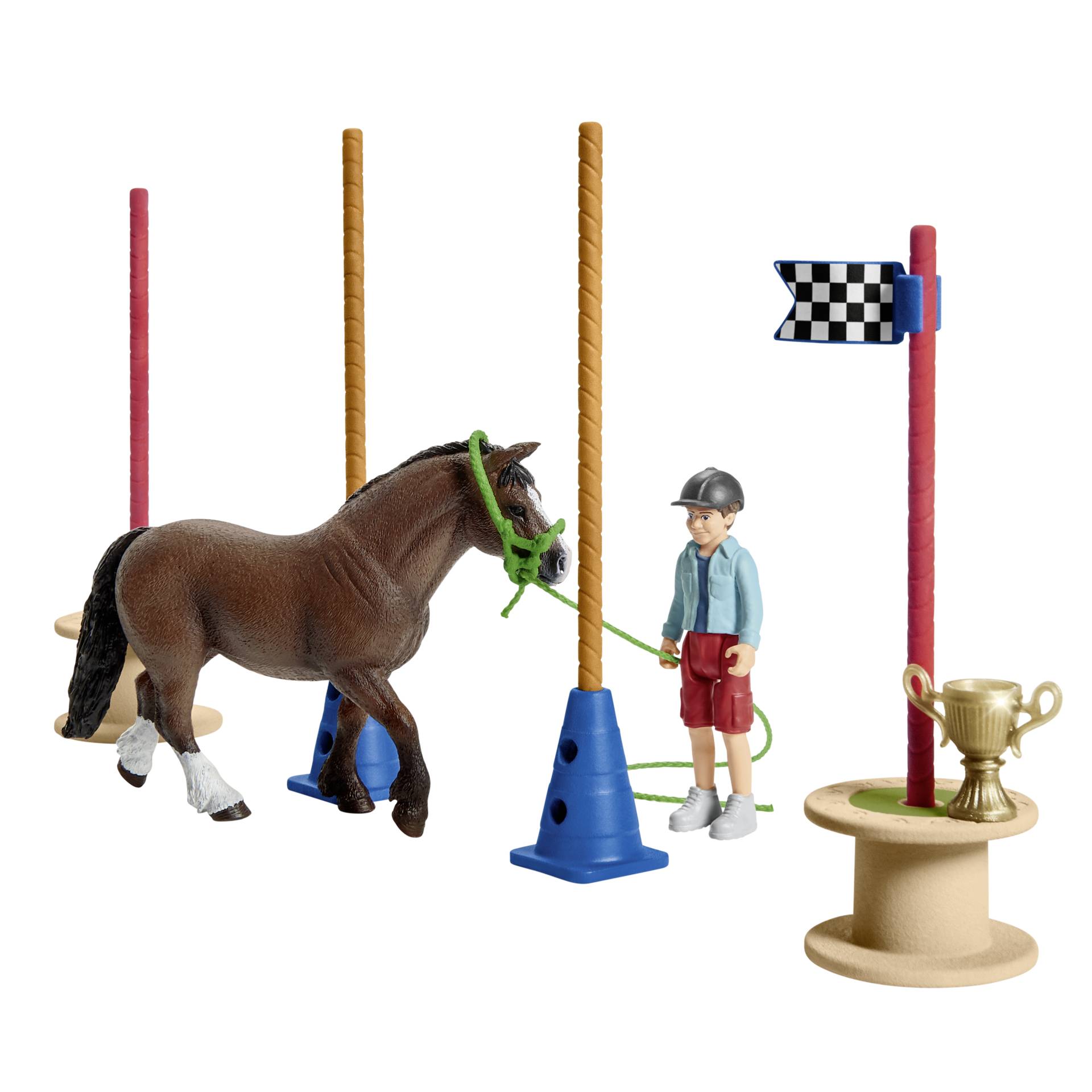 Schleich Farm World        42482 Gara di Agility Pony