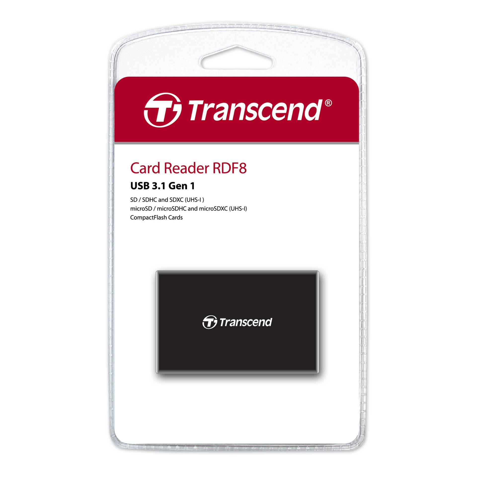 Transcend Multi-Card Reader RDF8K2 USB 3.1 Gen 1