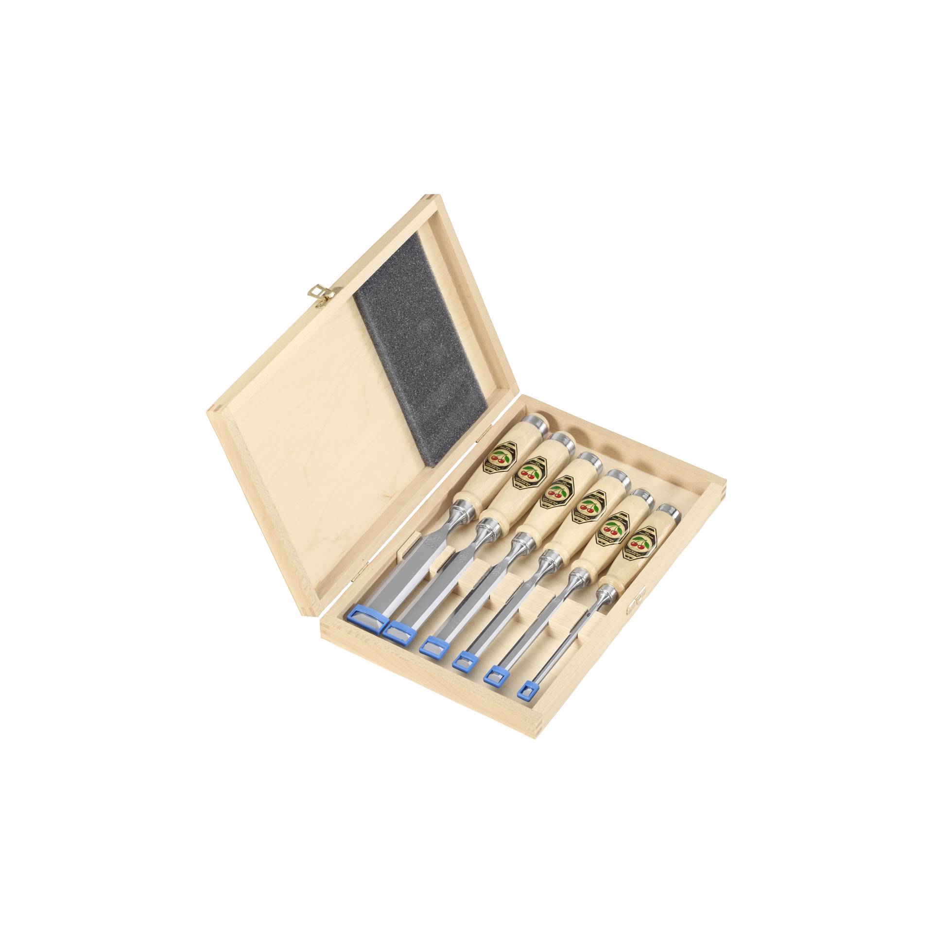 Kirschen set scalpelli  1101 HK 6 pz in cassetta di legno