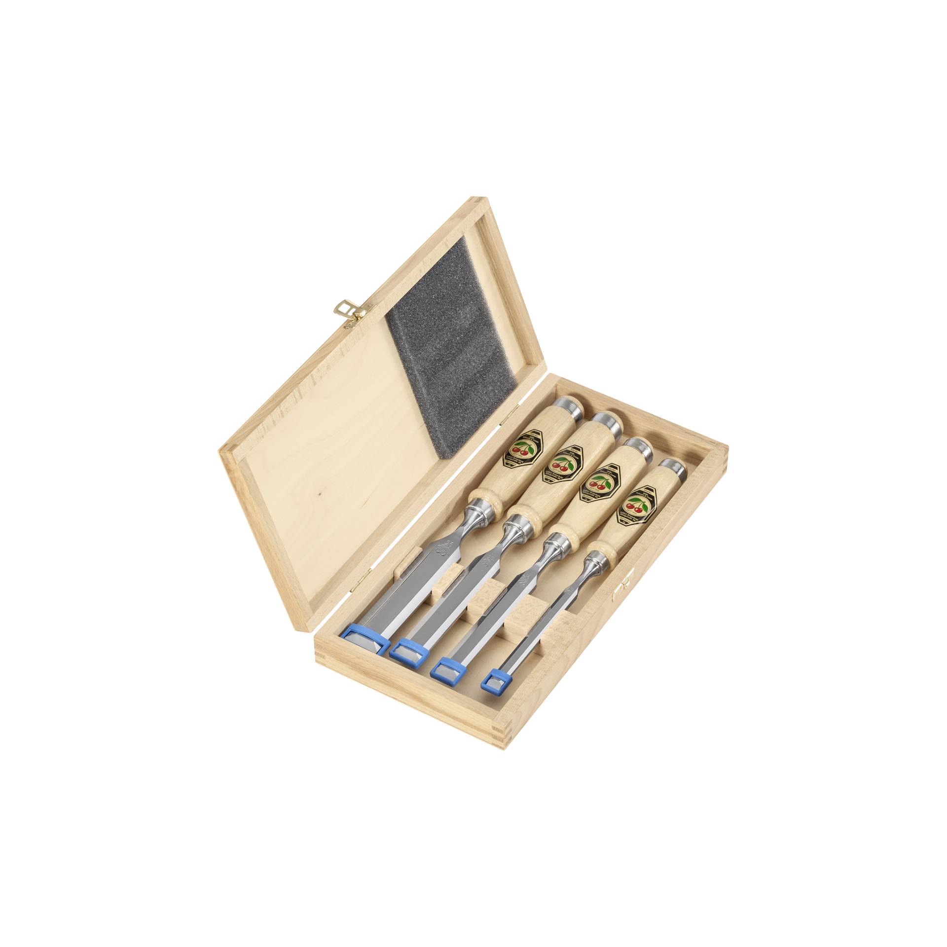 Kirschen set scalpelli 1141 HK 4 pezzi in cassetta di legno