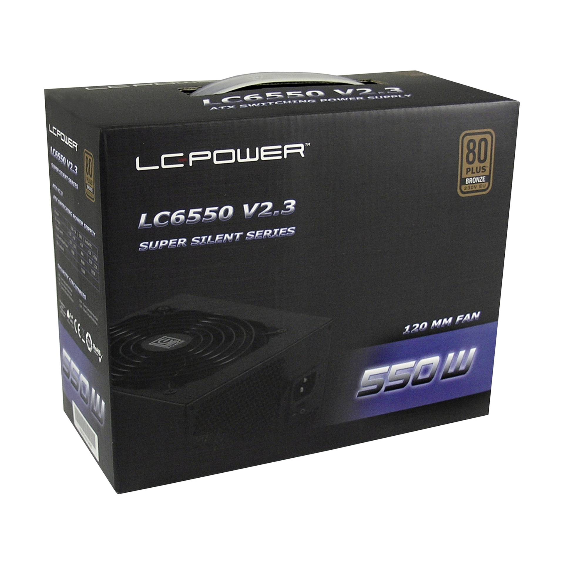 LC Power LC6550 V2.3 120mm, 20/24 pin
