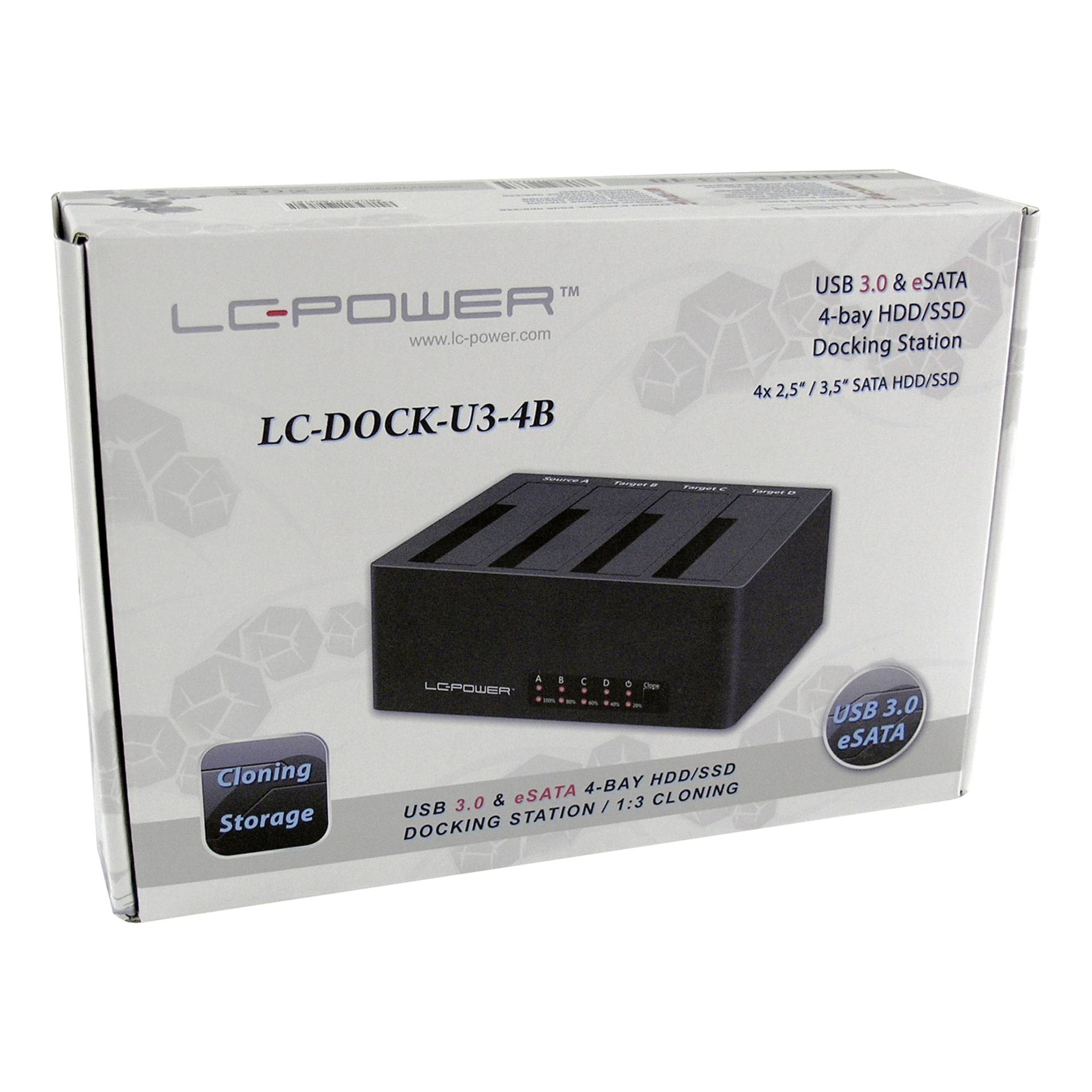 LC Power LC-DOCK-U3-4B HDD docking station