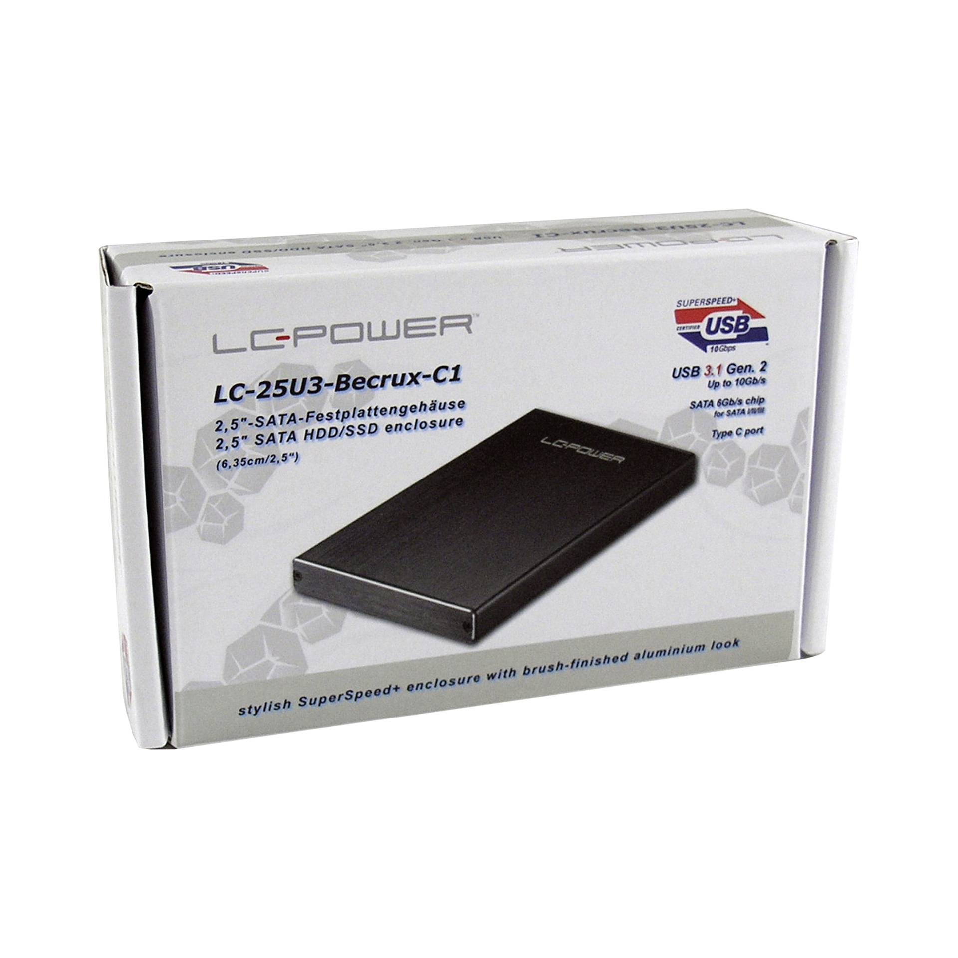LC Power LC-25U3-Becrux-C1 USB 3.1 Typ C / 2,5   SATAIII