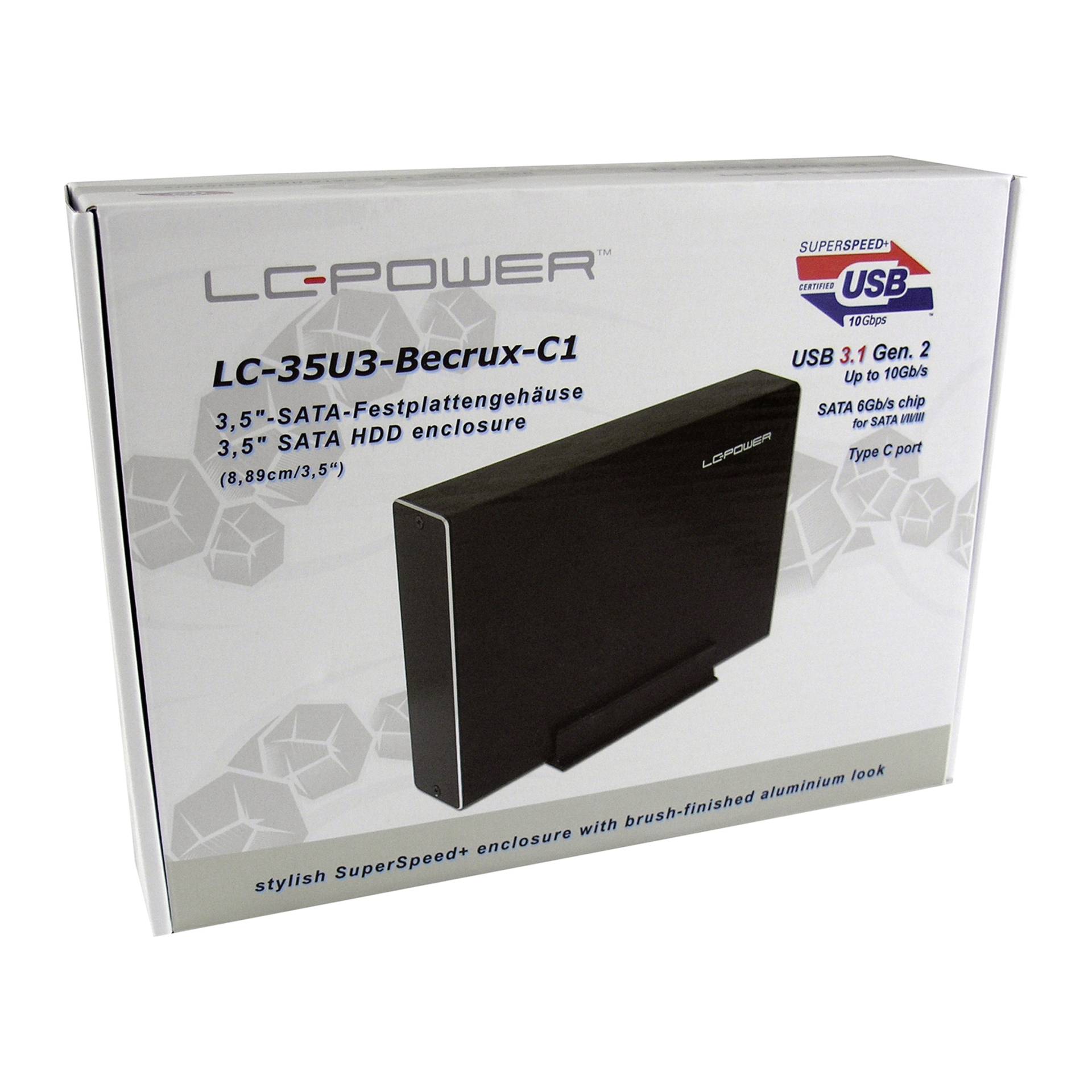 LC Power LC-35U3-Becrux-C1 USB 3.1  Typ C / 3,5   SATAIII