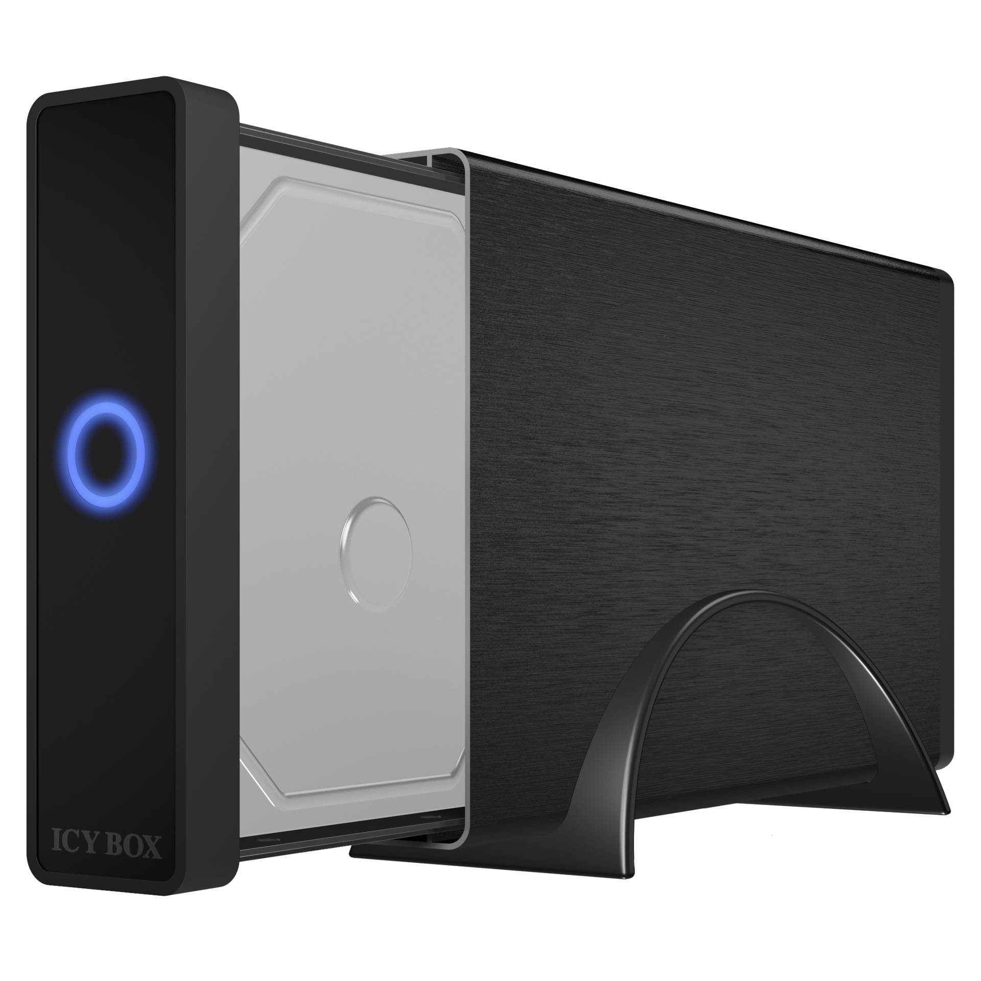 Raidsonic ICY BOX IB-377-C31 Gehäuse für 3,5  SATA HDD