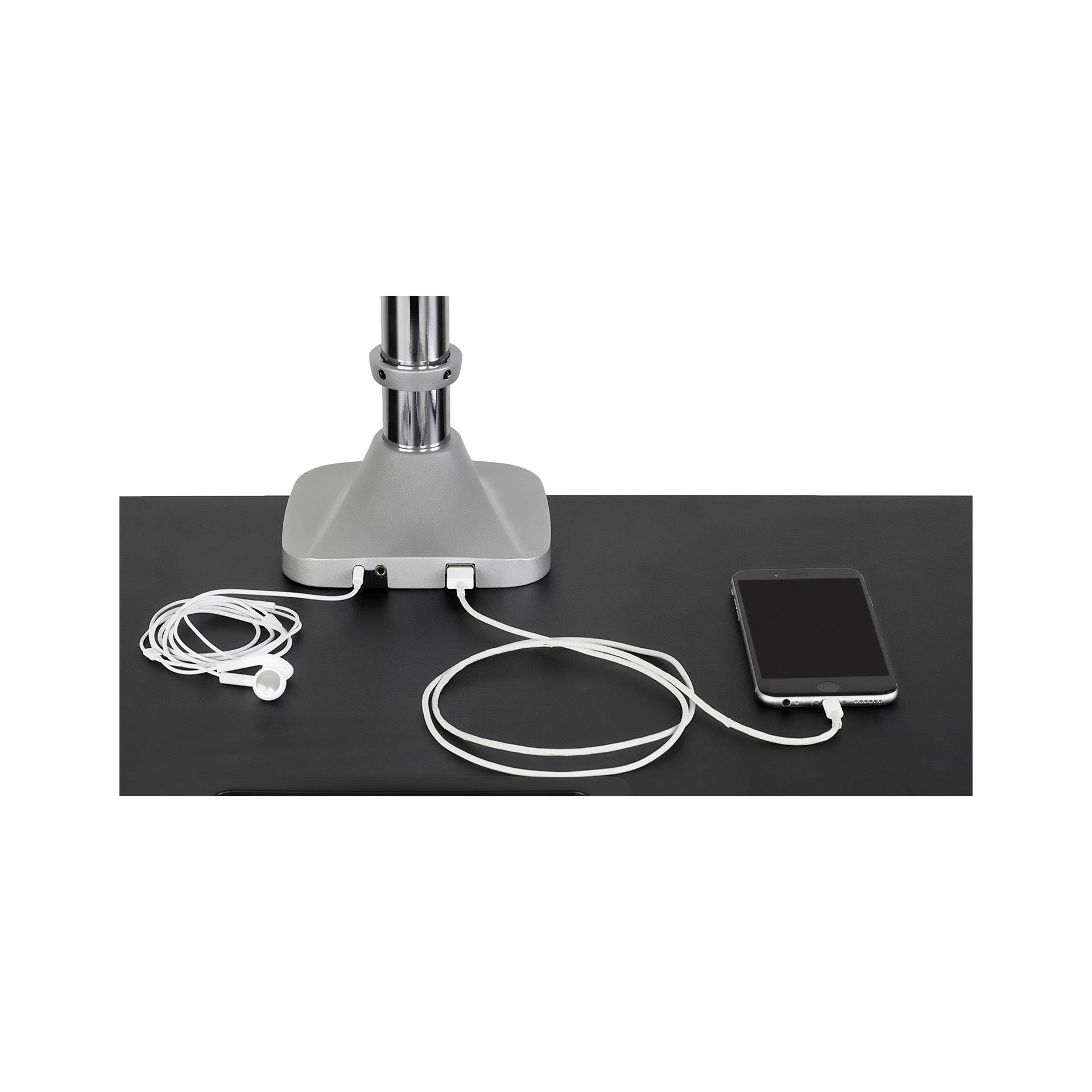 Raidsonic IB-MS505-TI supporto monitor con supporto da scriv