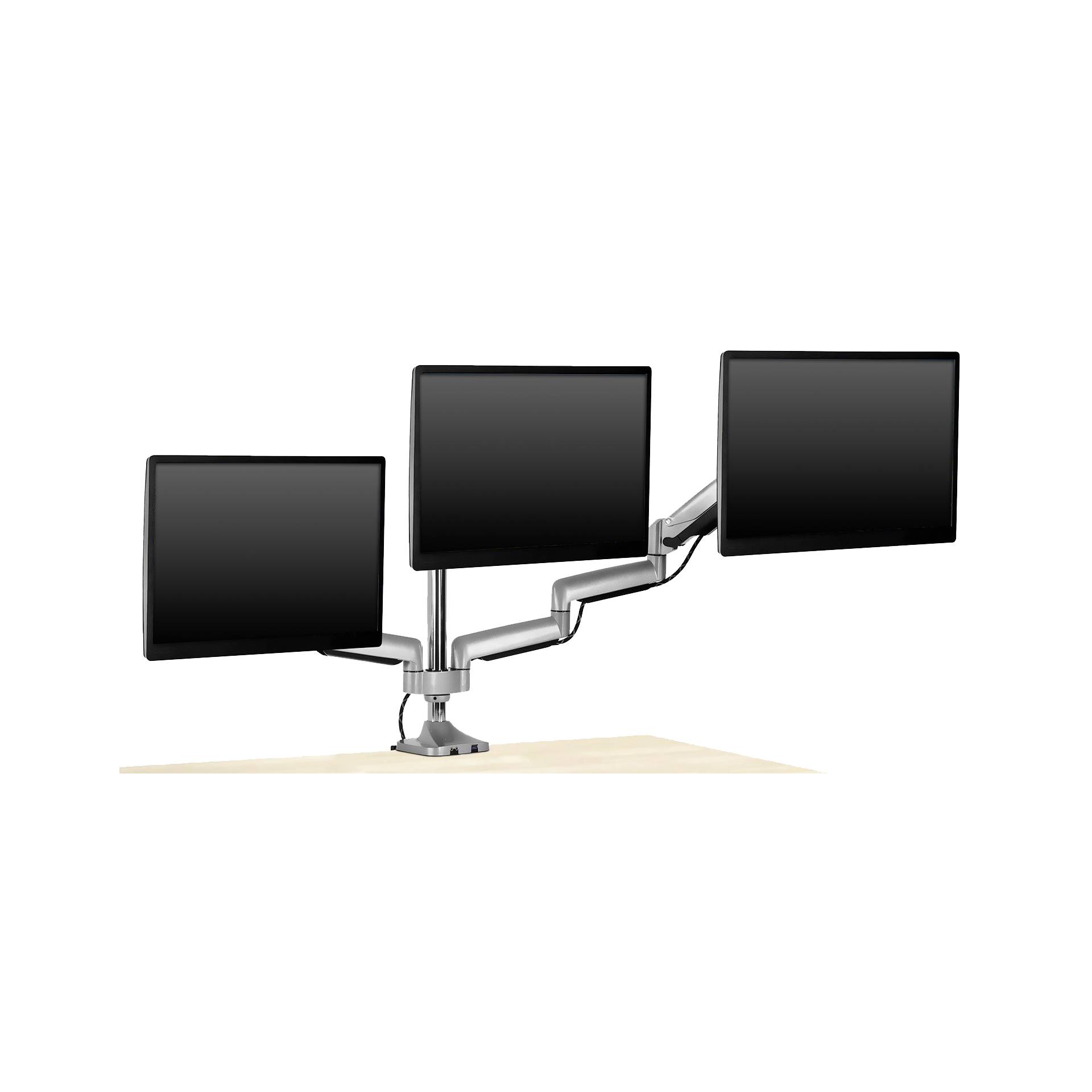 Raidsonic IB-MS505-TI supporto monitor con supporto da scriv