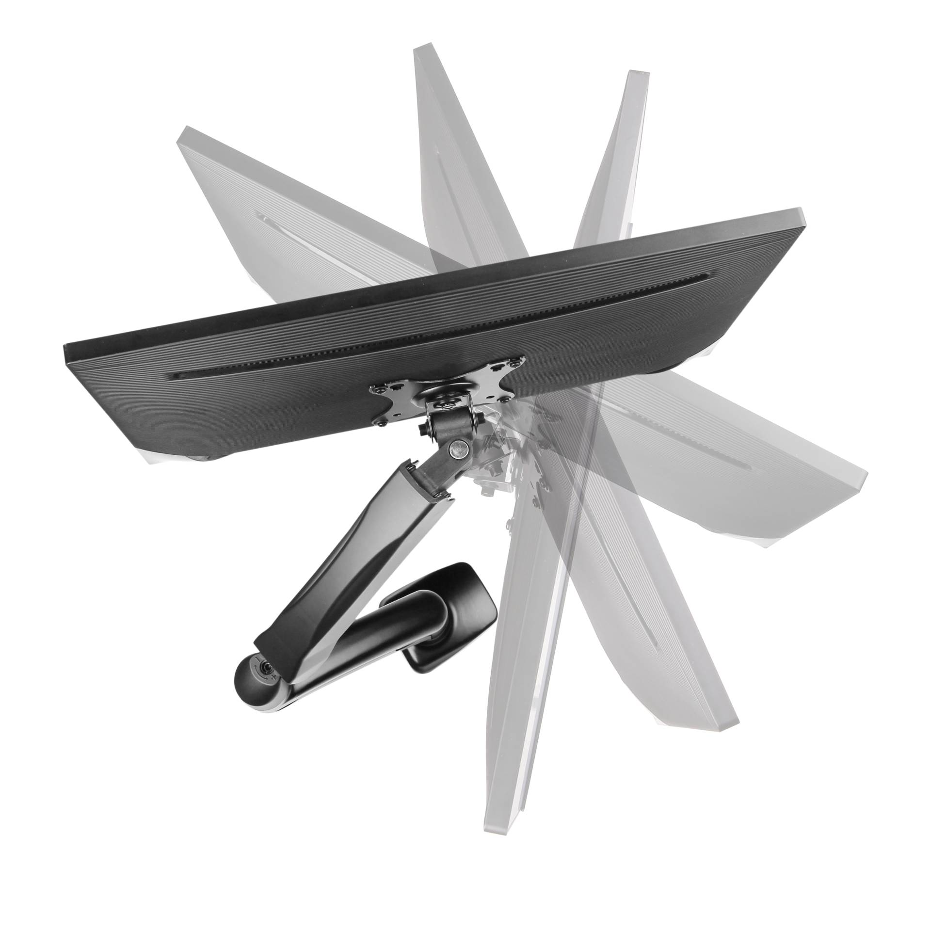 Raidsonic IB-MS303-T supporto monitor con supporto scrivania