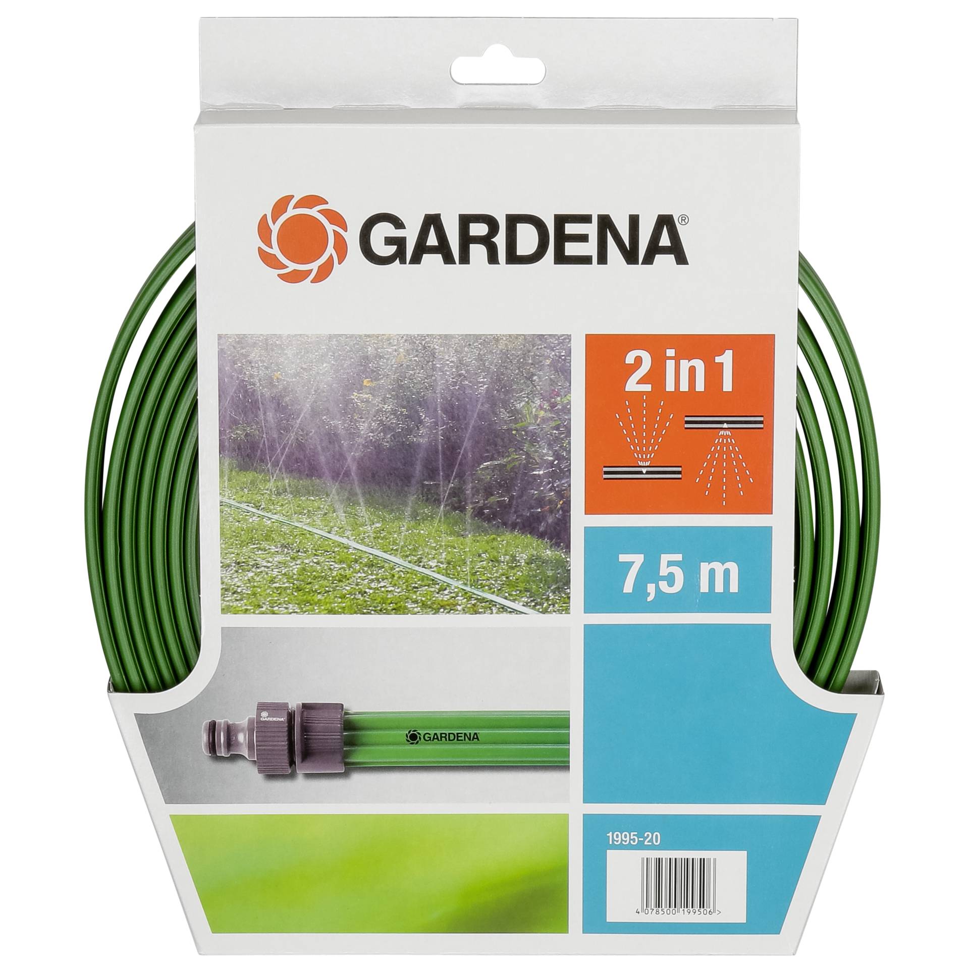 Gardena Tubo irrigatore verde 7,5 m