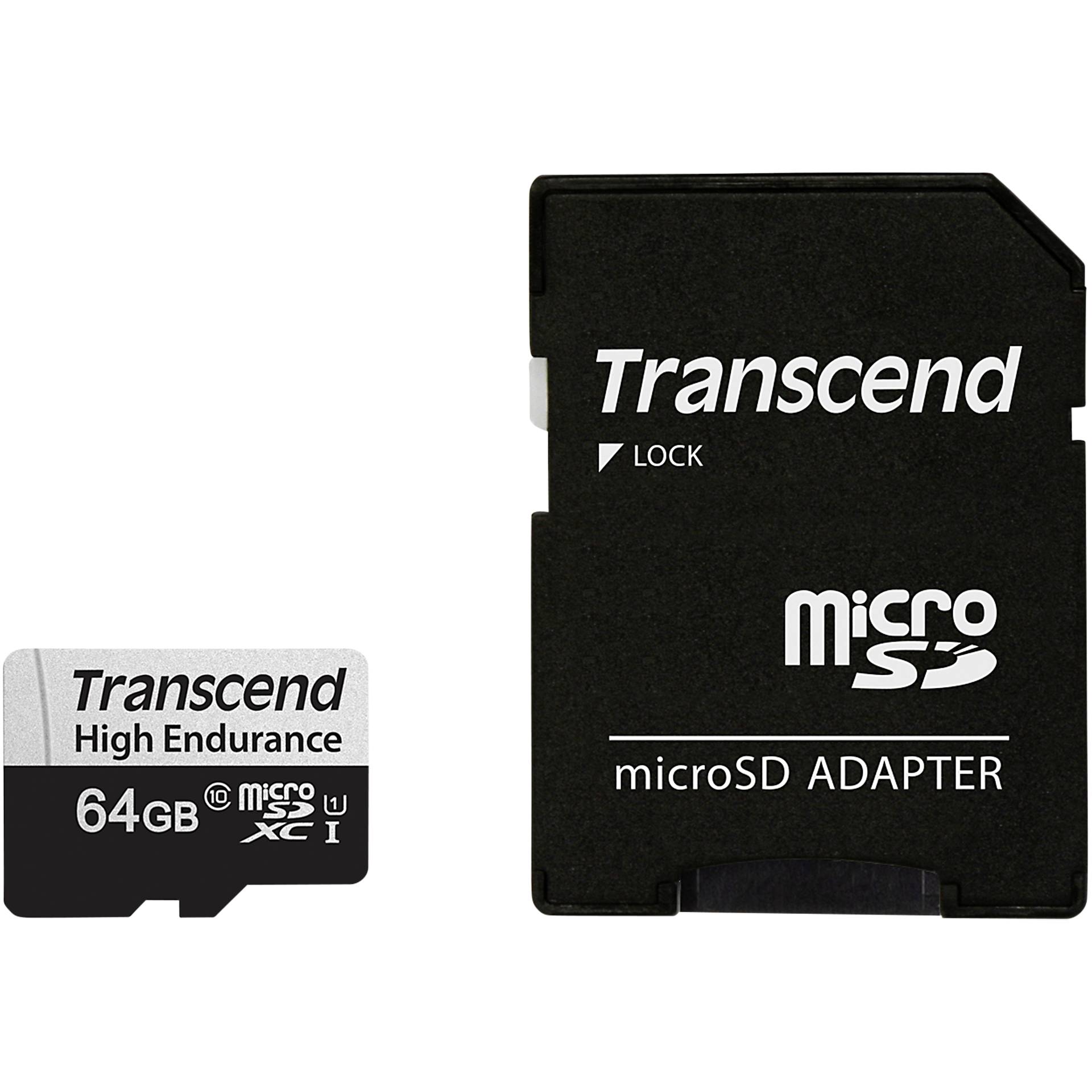 Transcend microSDXC 350V    64GB Class 10 UHS-I U1