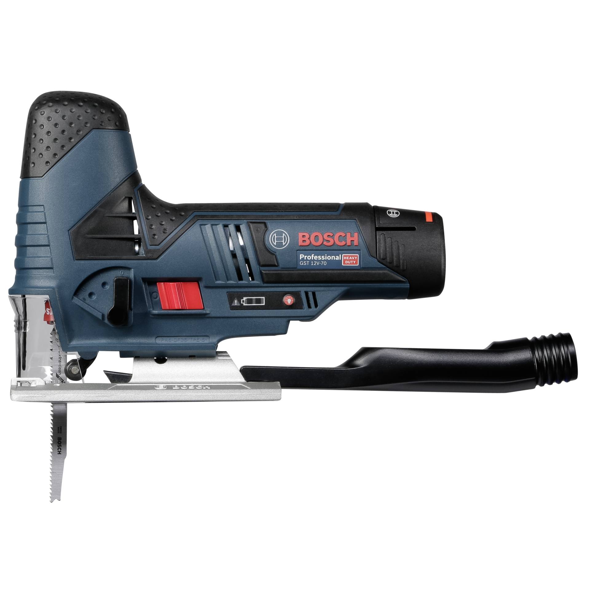 Bosch GST 12V-70 2x 3,0 Ah Seghetto alternativo a batteria