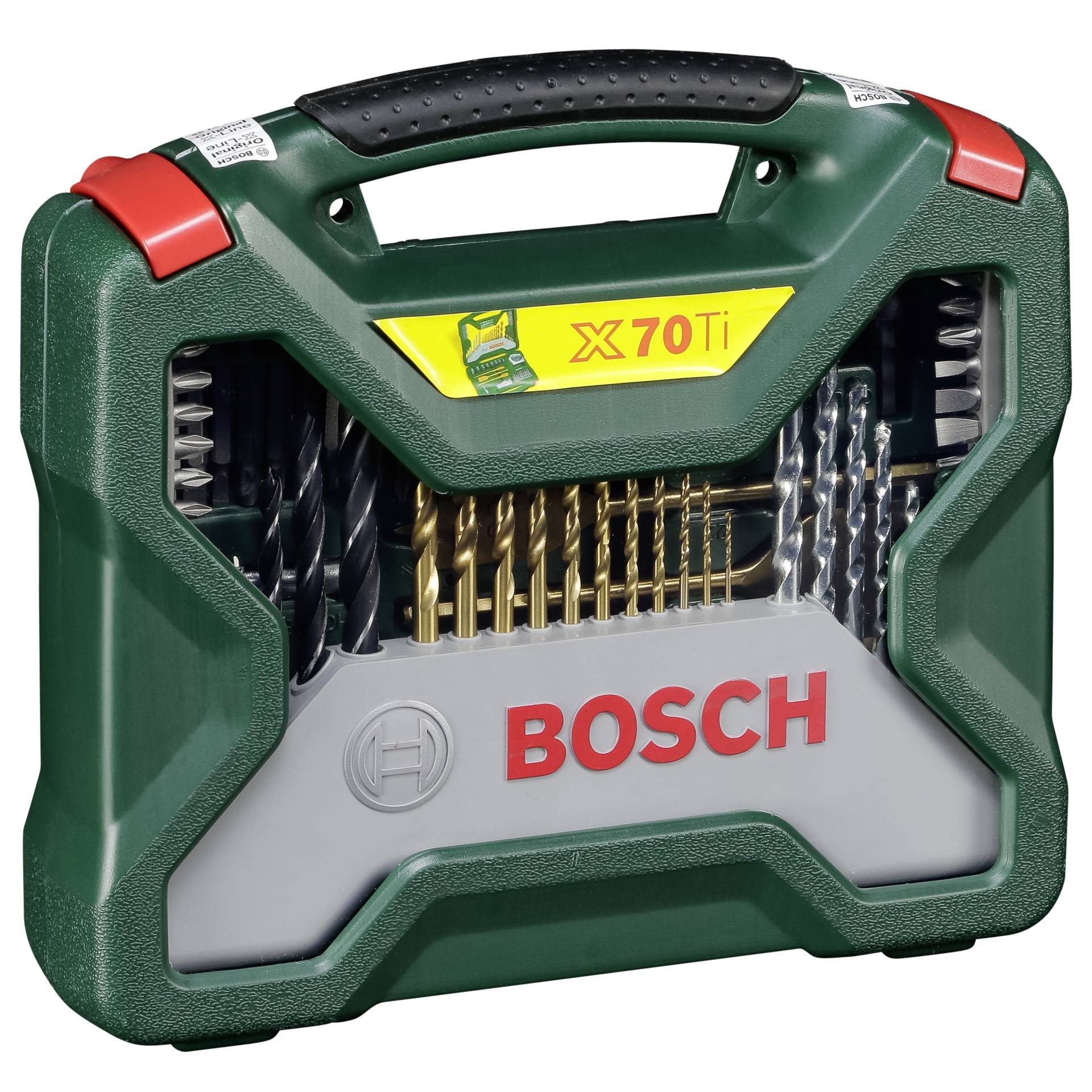 Bosch X-Line set trapano e avvitatore Titanium 70 pz.