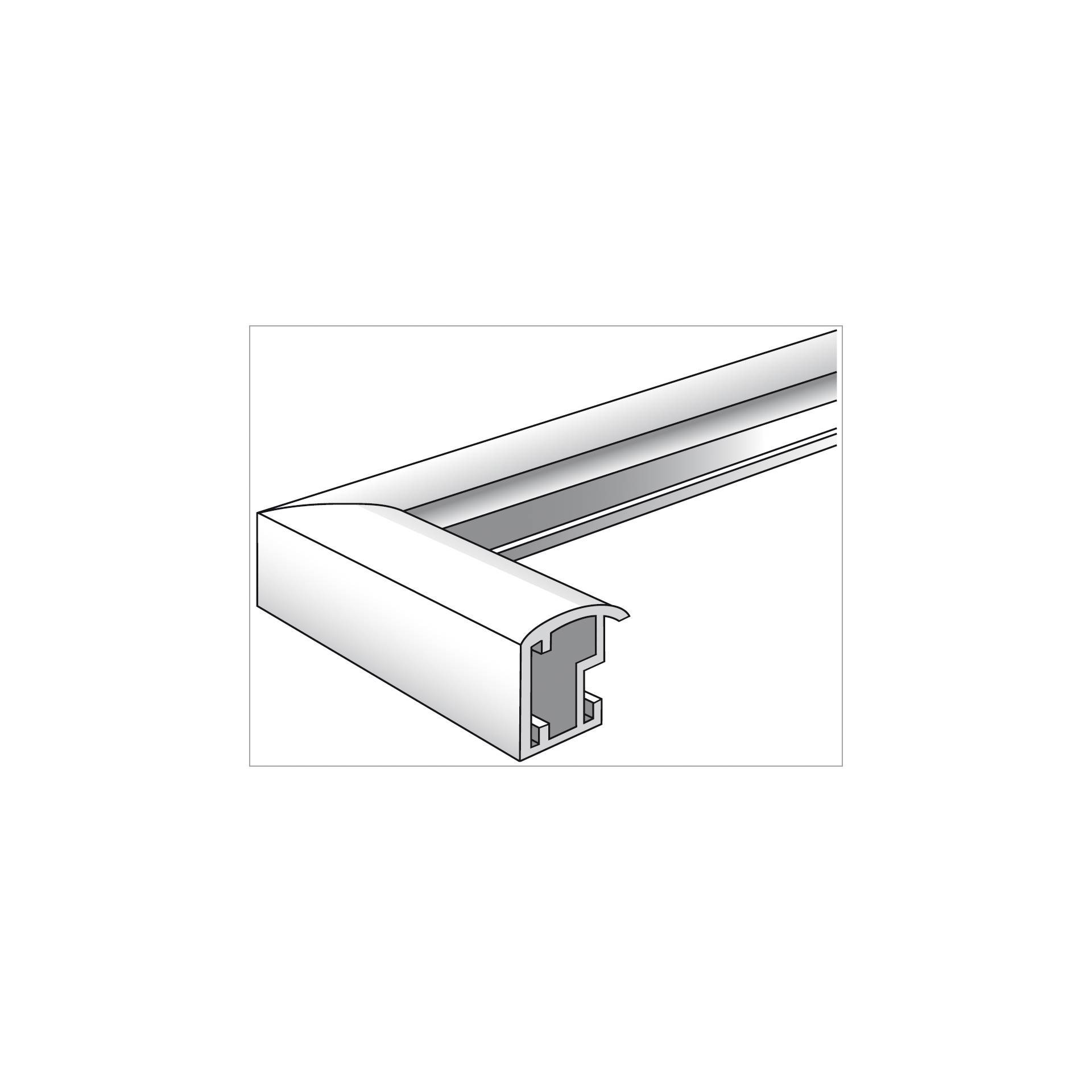 Walther Trendstyle argento 30x40 plastica KP040S