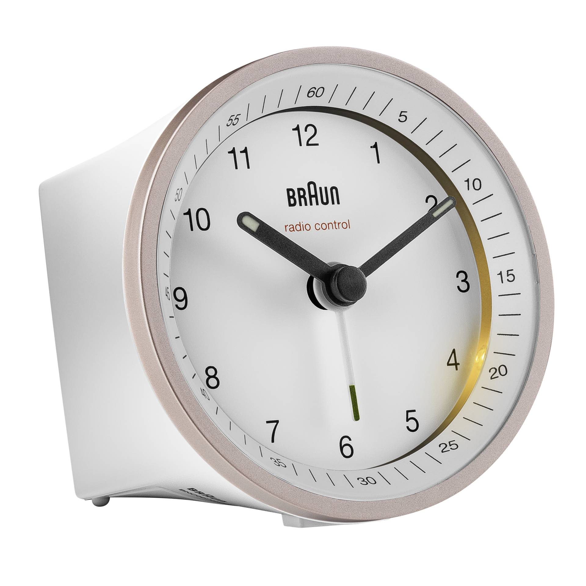 Braun BC 07 PW-DCF sveglia radiocontrollata rosa-bianco