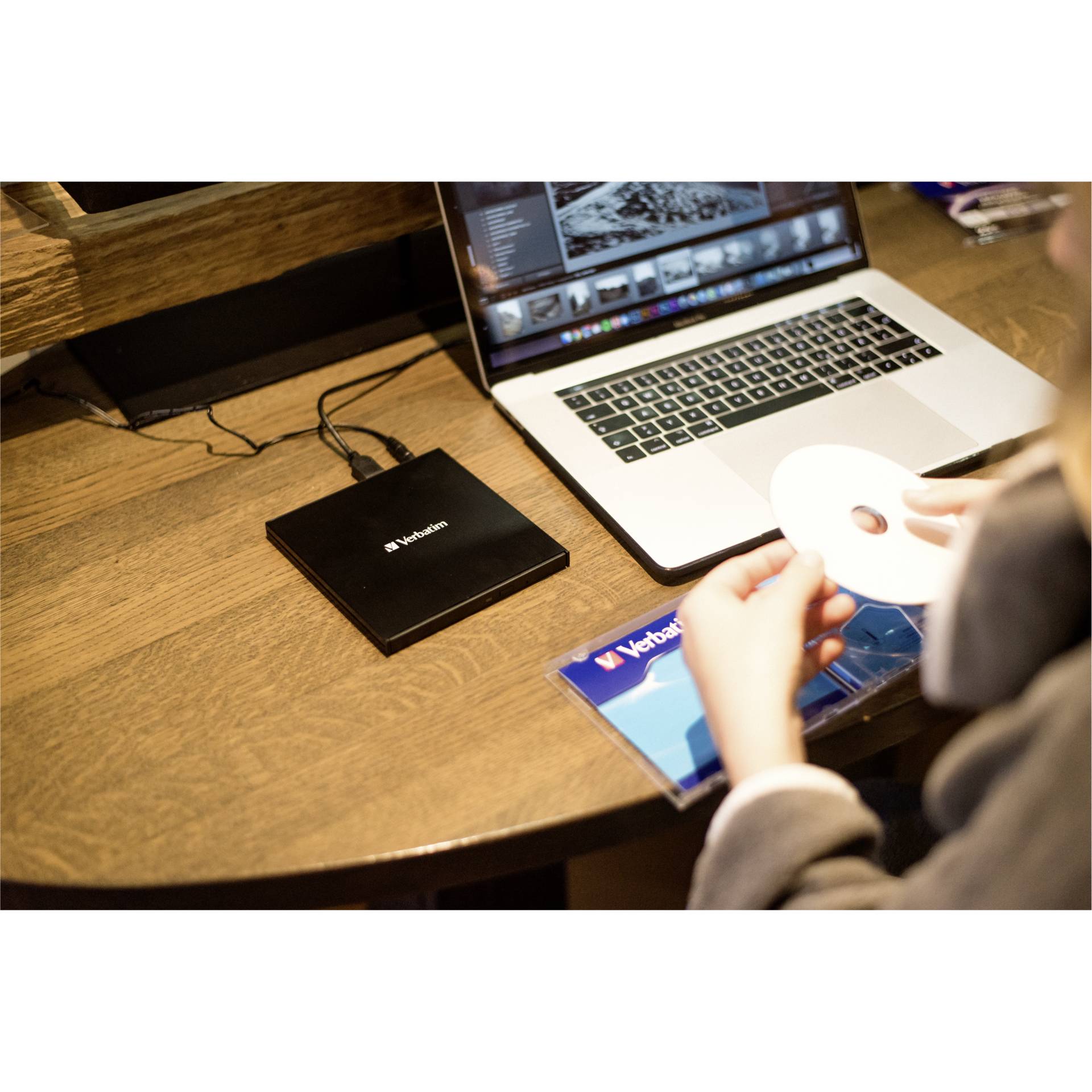 Verbatim Slimline Blu-ray Writer USB 3.1 GEN 1 USB-C Ultra H