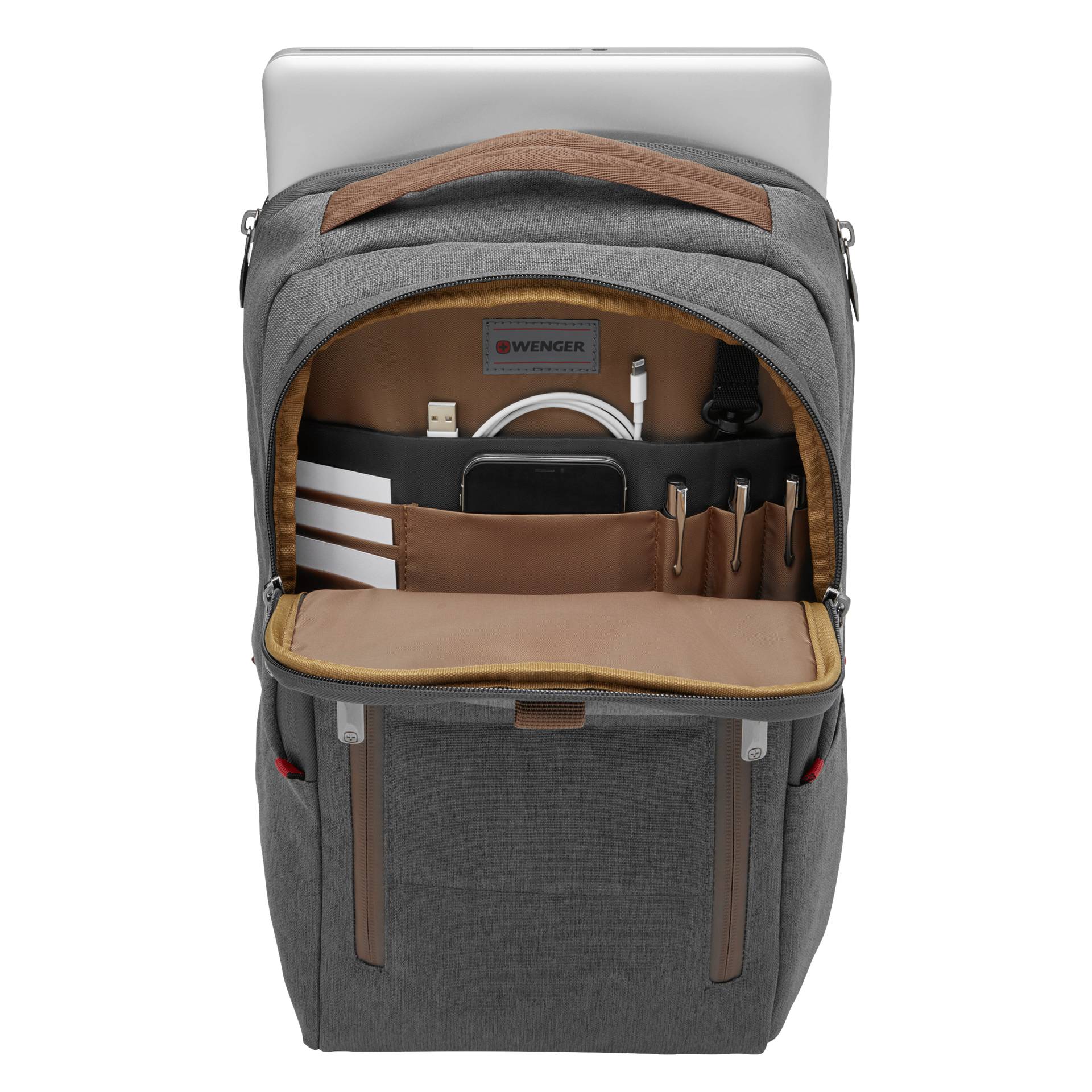 Wenger City Upgrade Notebook Zaino 16  grigio
