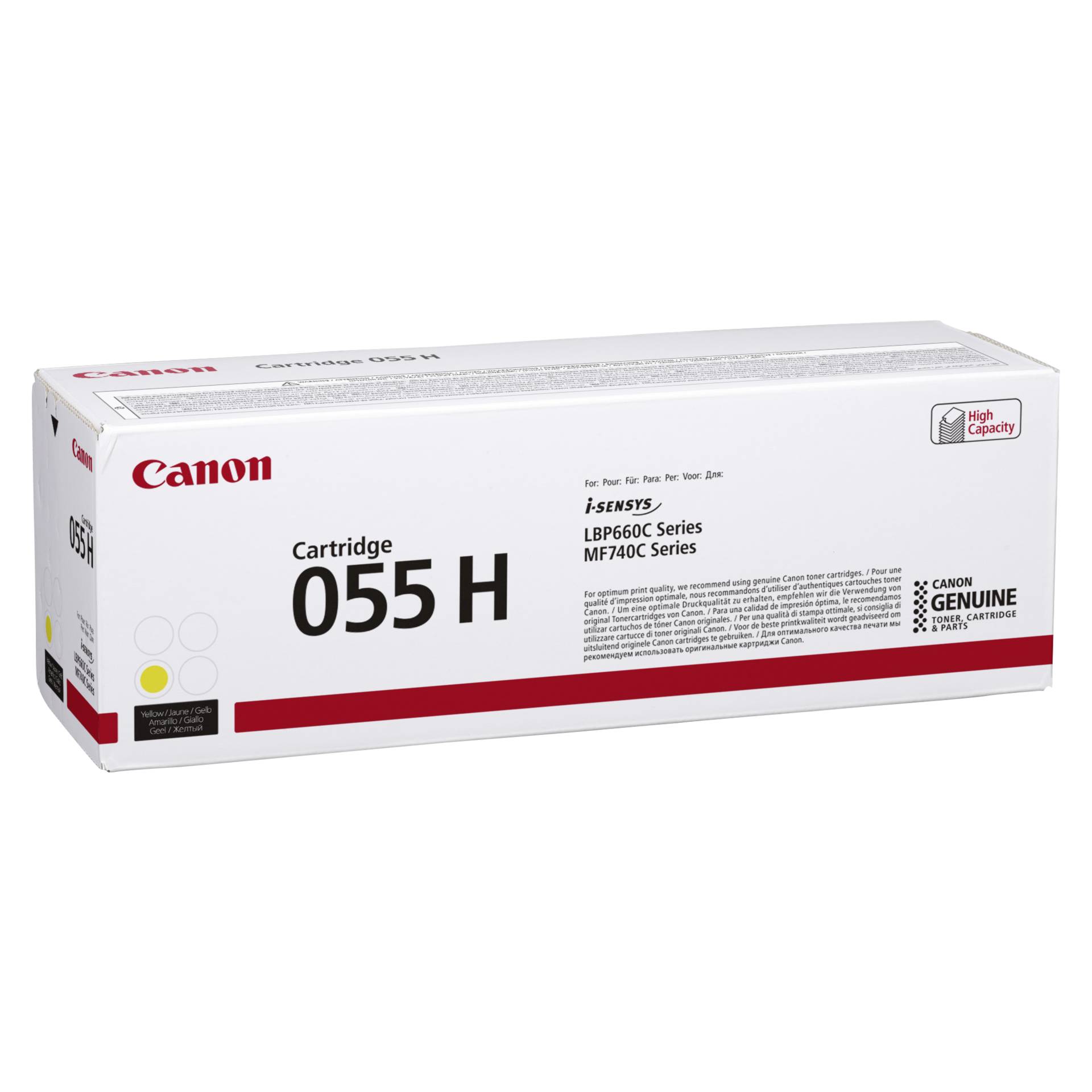 Canon Toner Cartuccia 055 H Y giallo