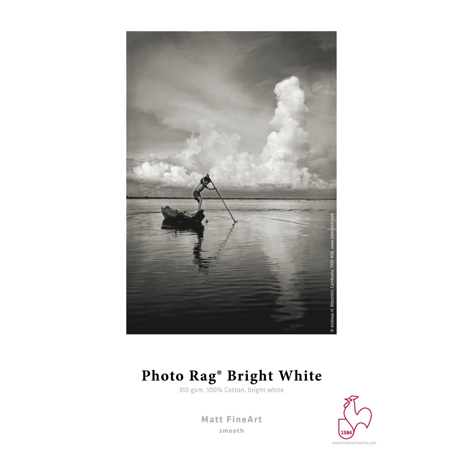 Hahnemühle Photo Rag         A 3 Bright White, 310 g, 25 fog