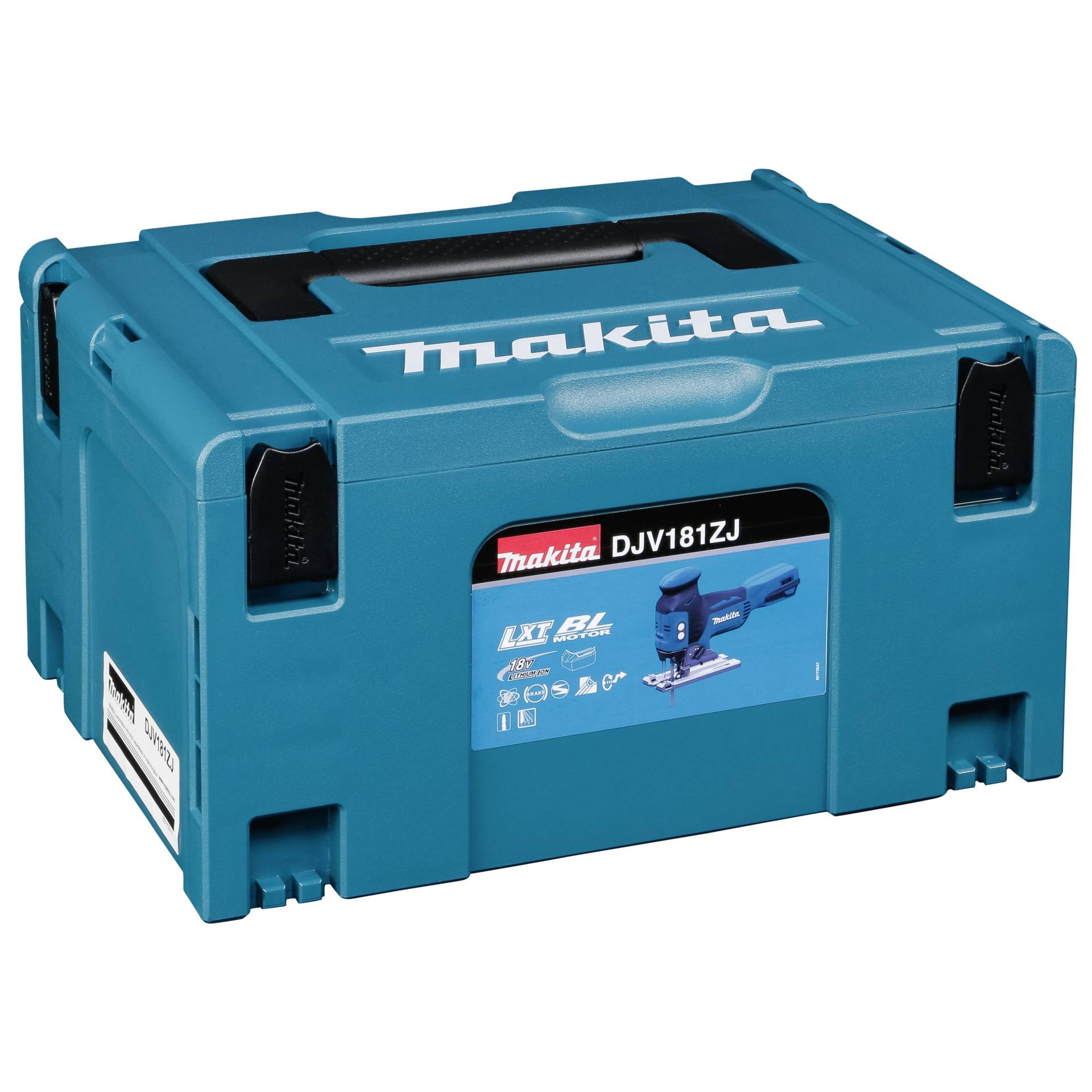 Makita DJV181ZJ alternat. a batteria in Makpac