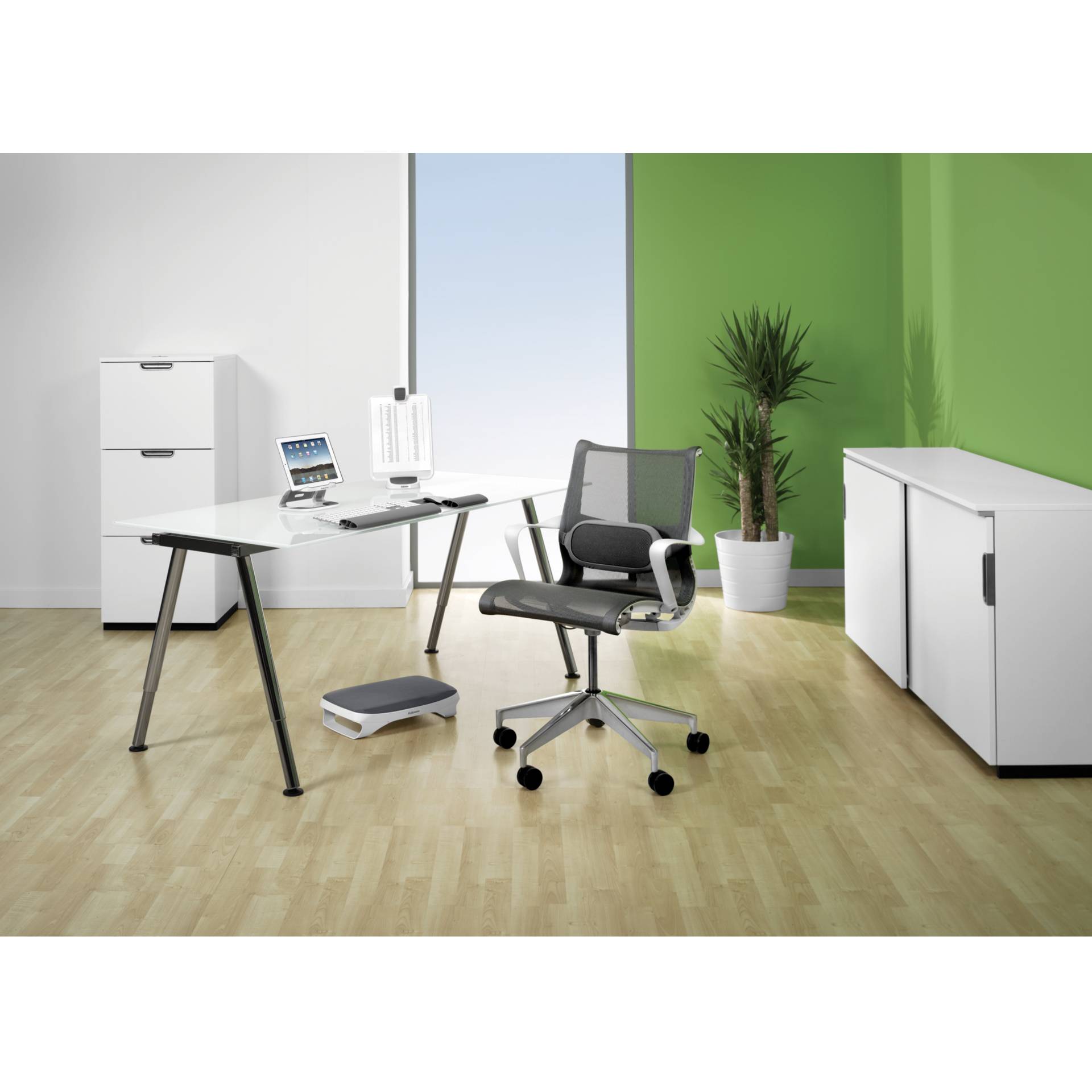Fellowes I-Spire Series leggio reggidocumenti bianco