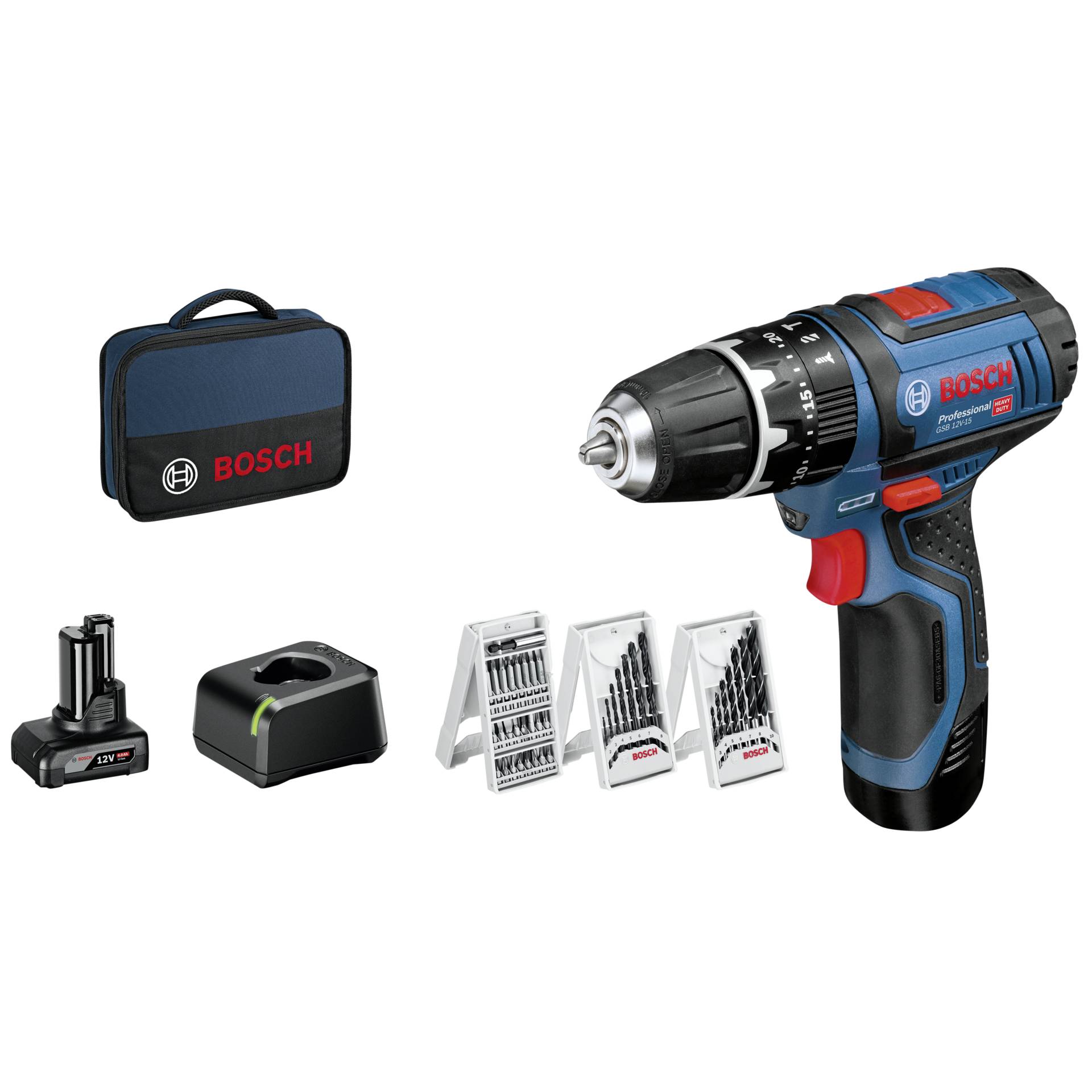 Bosch GSB 12V-15 Promo Pack 06019B690G