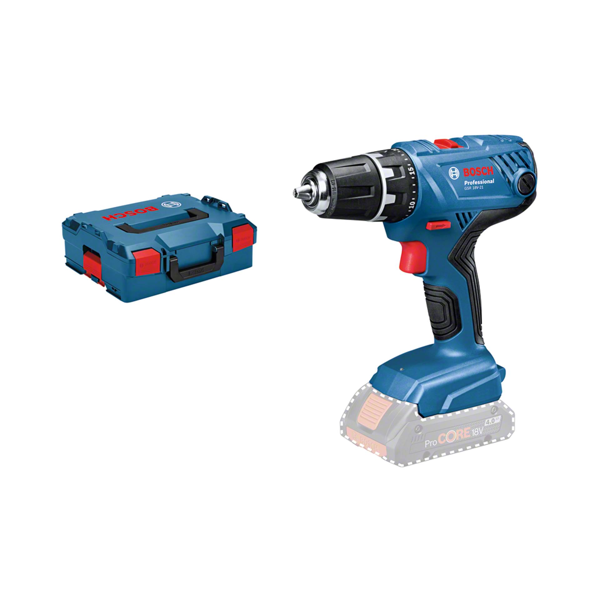 Bosch GSR 18V-21 Trapano avvitatore a batteria