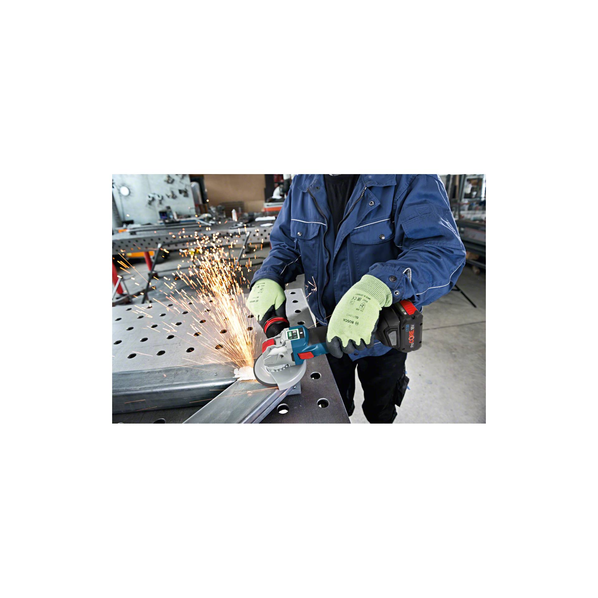 Bosch GWX 18V -10 SC Smerigliatrice angolare a batt.