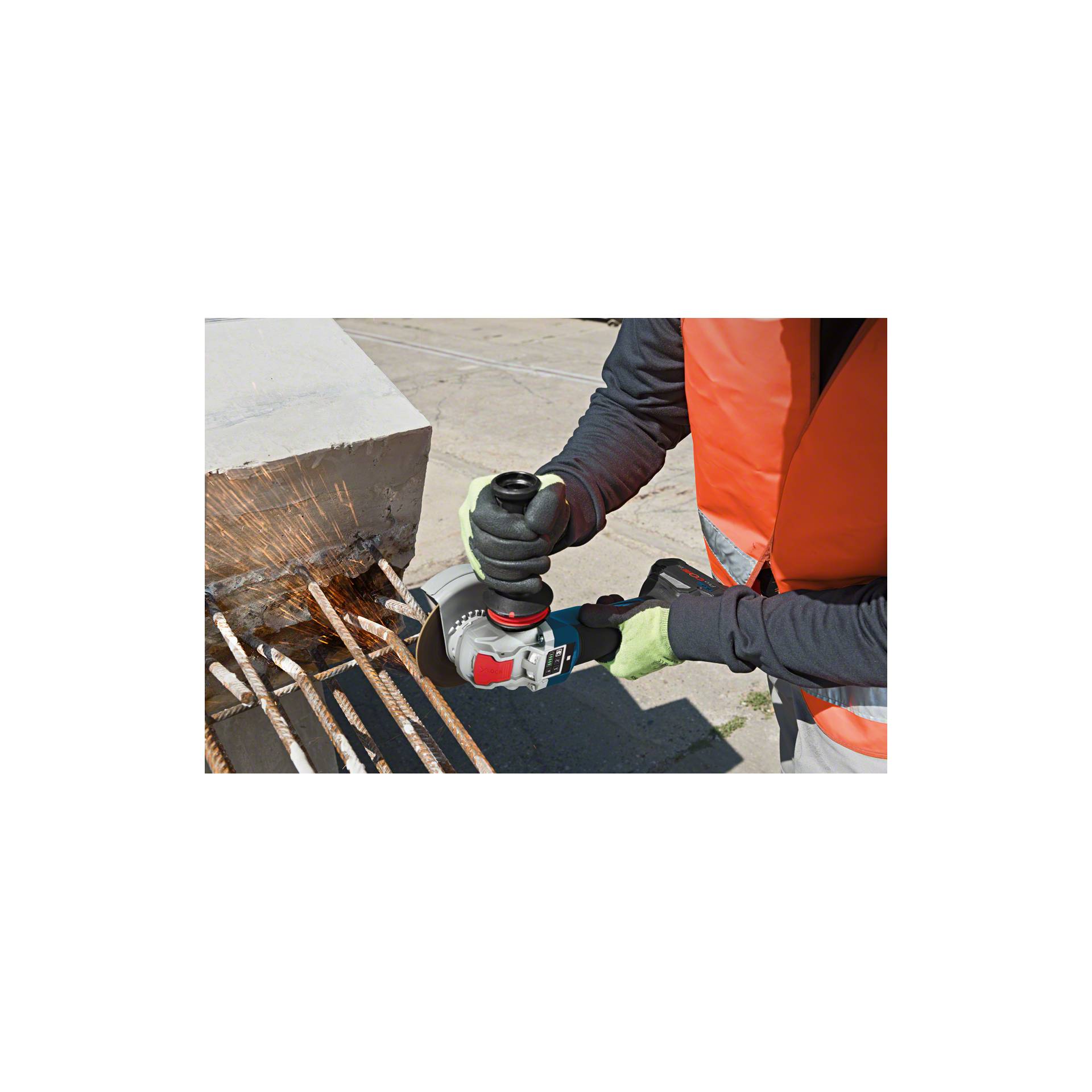 Bosch GWX 18V -10 SC Smerigliatrice angolare a batt.