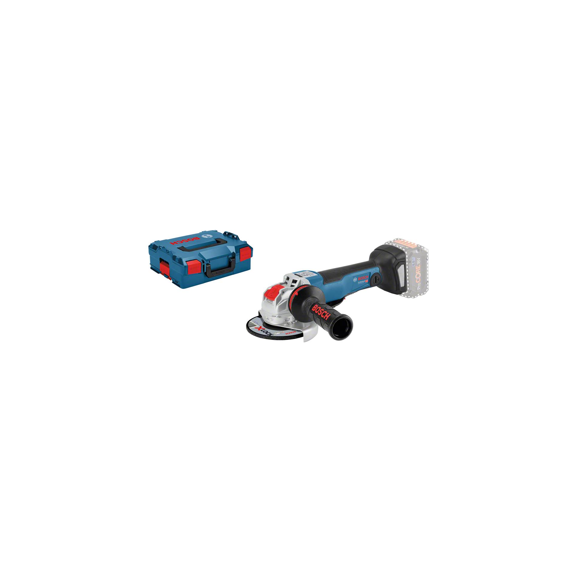 Bosch GWX 18V-10 PC Smerigliatrice angolare a batt.