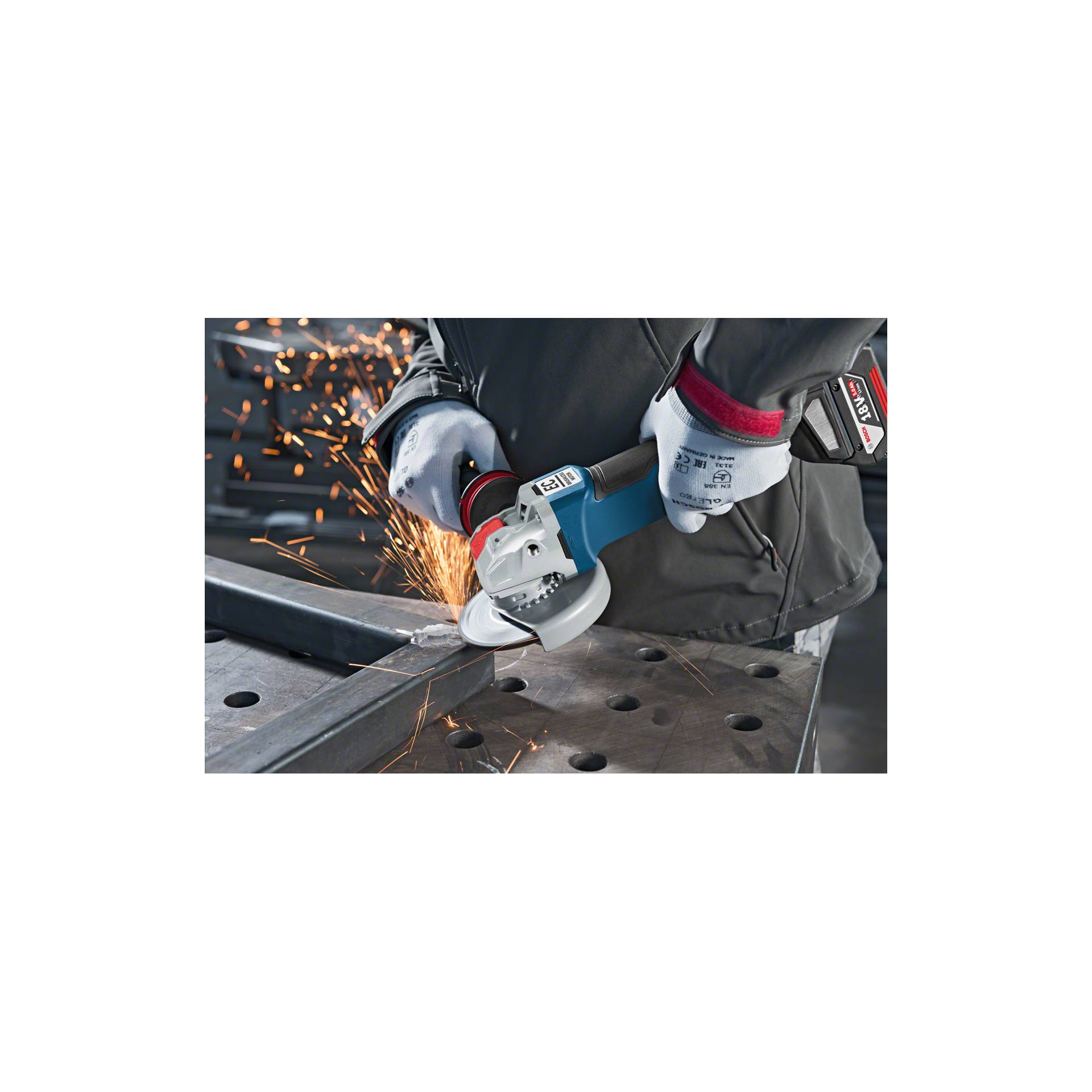 Bosch GWX 18V-10 PC Smerigliatrice angolare a batt.
