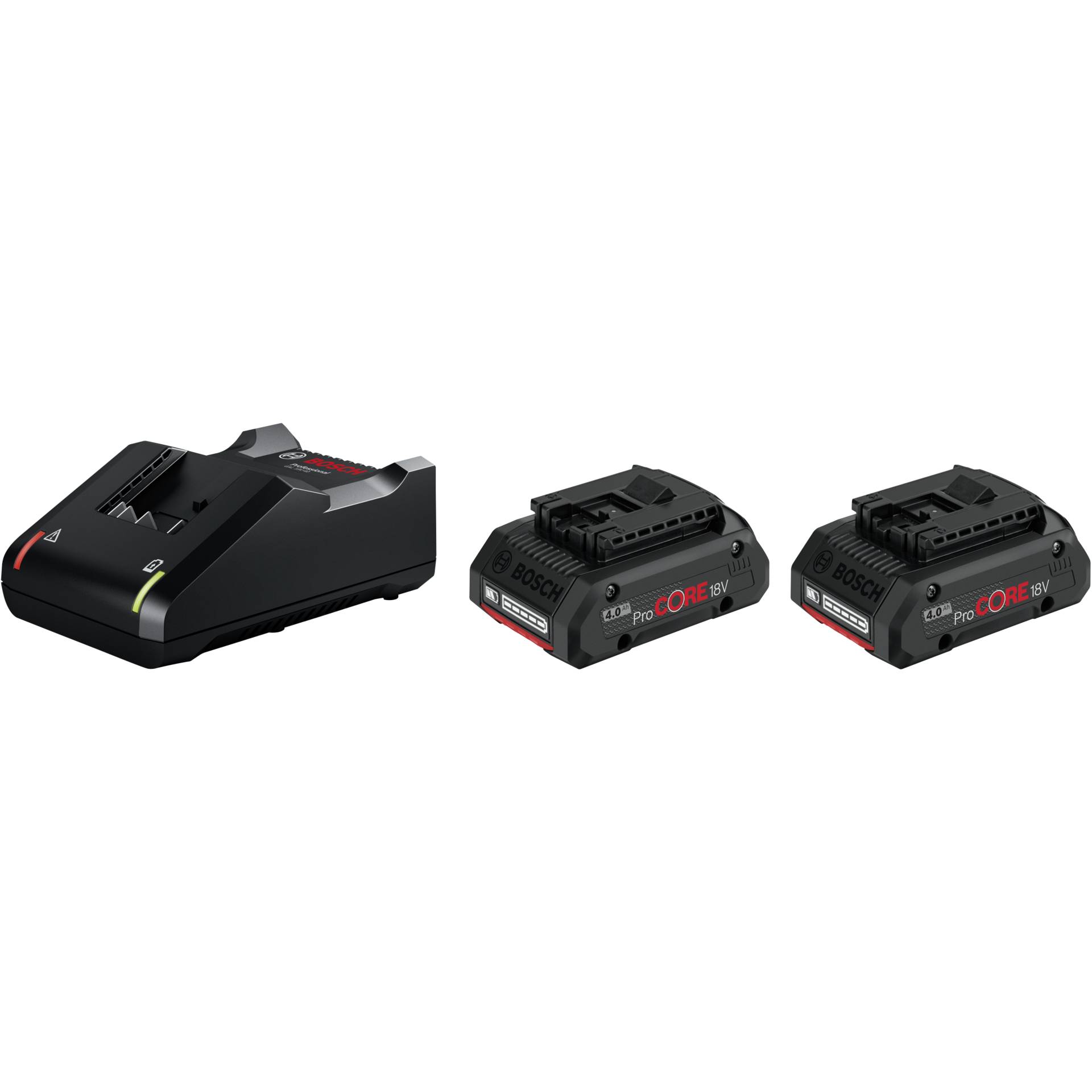 Bosch Starter kit Standard 2x ProCORE18V 4.0Ah + GAL 18V-40