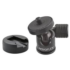 Novoflex Ball Head small with Hot Shoe
