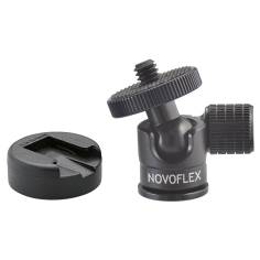 Novoflex Ball Head small with Hot Shoe 2