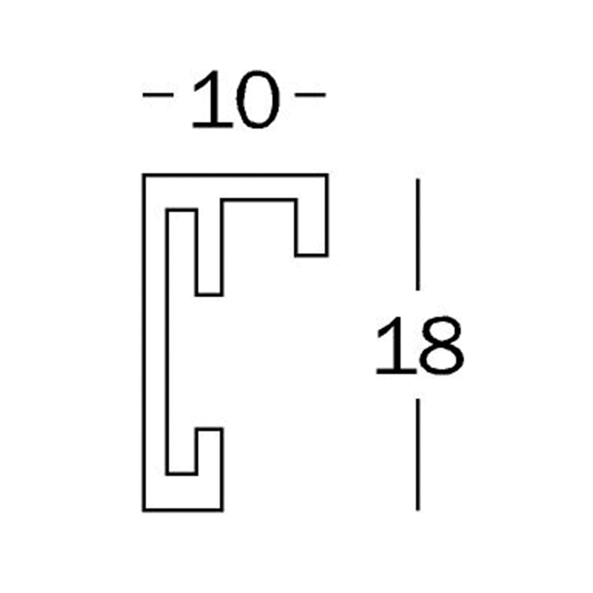 Walther Chair              30x30 aluminio nero AJ330B